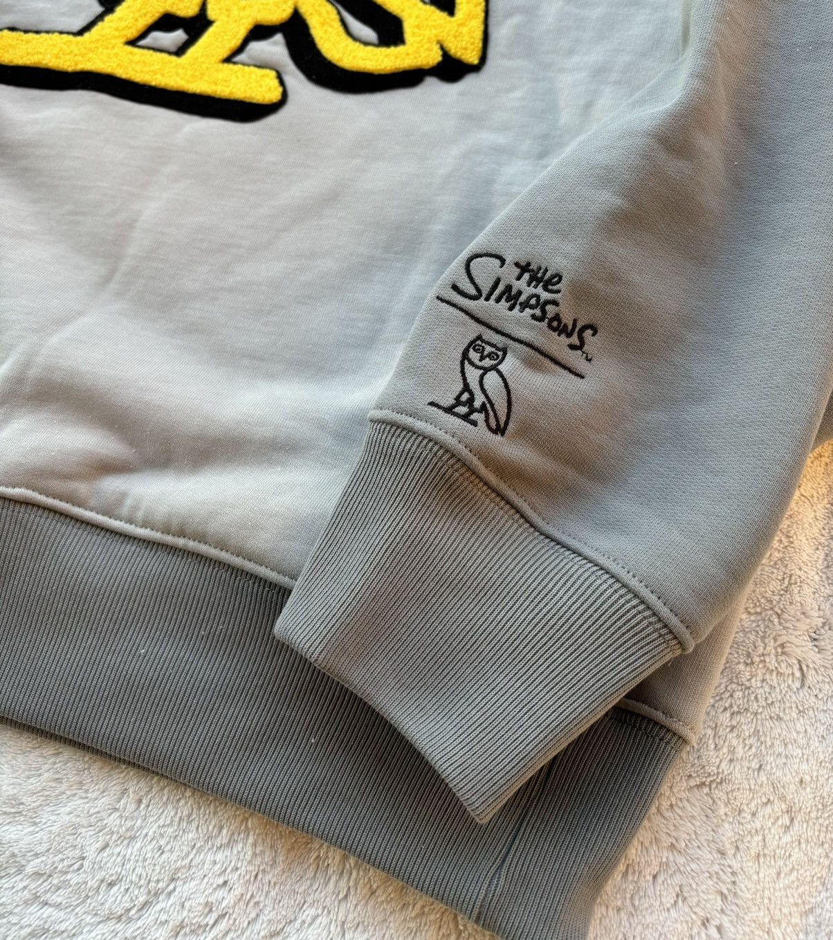 October's Very Own × The Simpsons OVO x Simpsons Grey OG Owl Hoodie Size US M / EU 48-50 / 2 - 2 Thumbnail