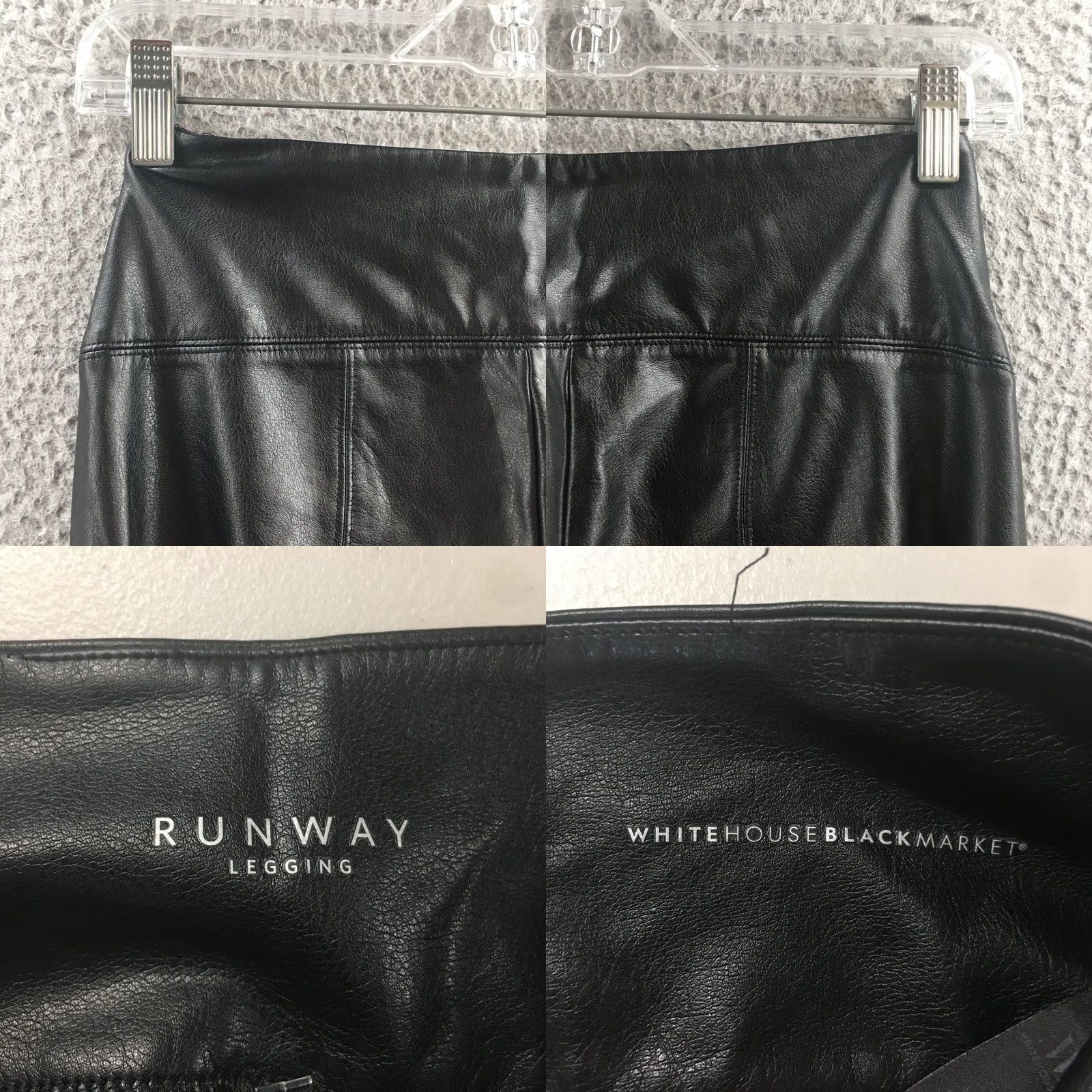 White House Black Market White House Black Market Pants Womens 4 Black Runway Legging Elastic Waist Slim Fit Ankle Pockets Cotton Blend Regular Waist Black Womens 4 Pants Size 27" / US 4 / IT 40 - 9 Thumbnail