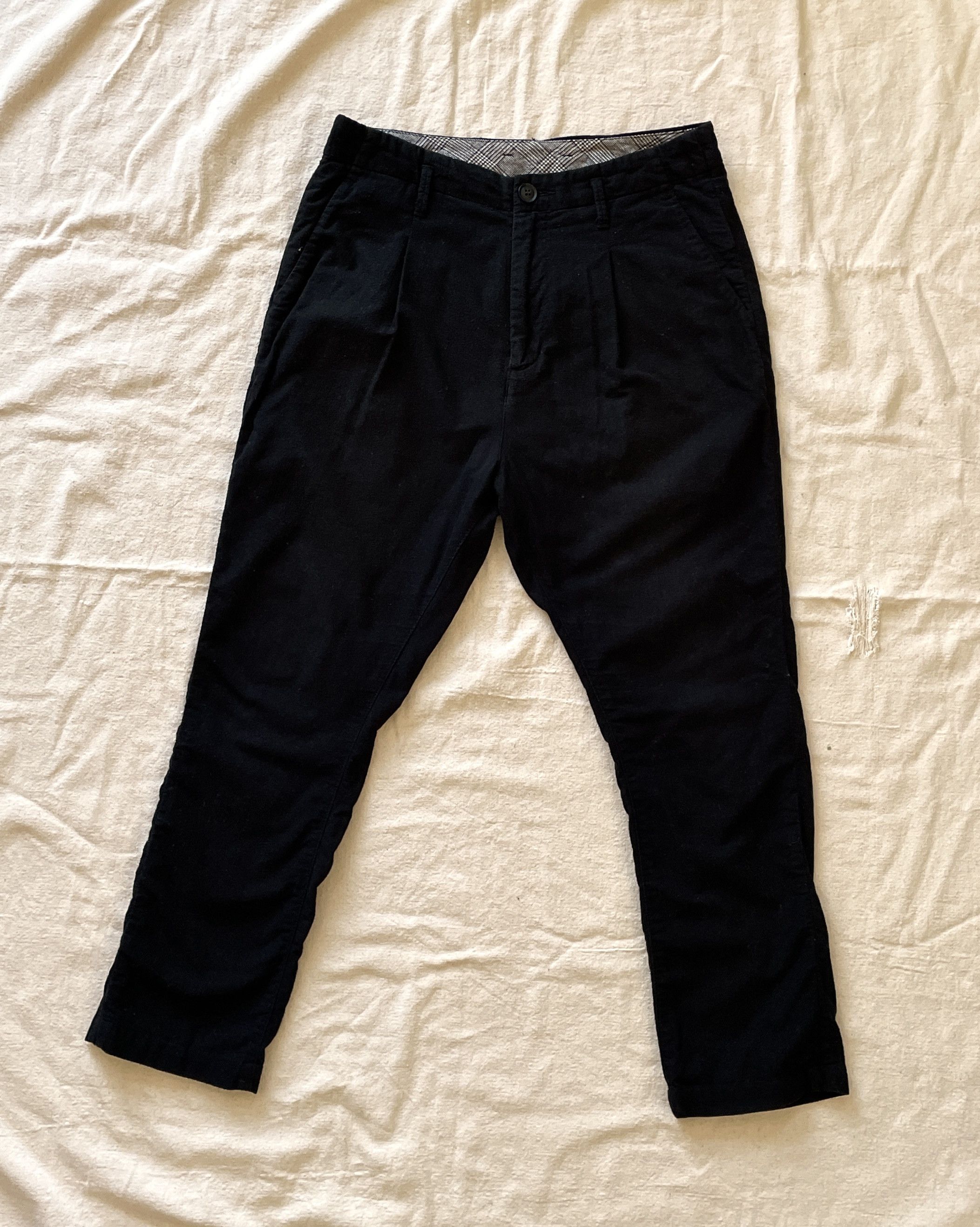 Nonnative Nonnative Cotton Moleskin Cropped Pants Size US 31 - 1 Thumbnail