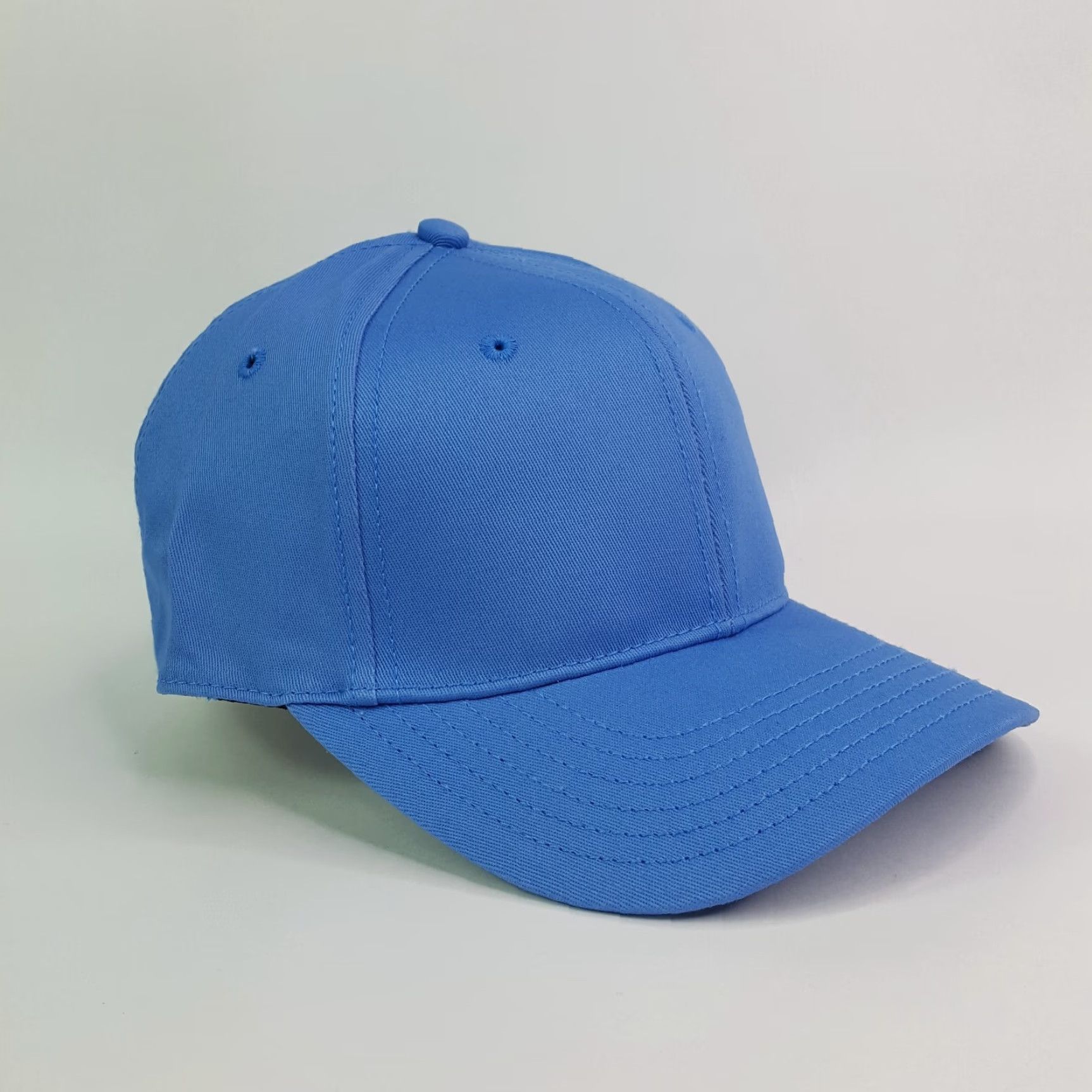 Russell Athletic VINTAGE Russell Athletic Hat Baseball Cap One Size Blue 90s Embroidered Adjustable Breathable Lightweight Cotton Twill Casual Sports Cap Mens Size ONE SIZE - 4 Thumbnail
