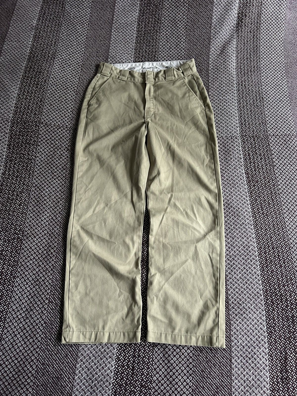 Dickies Dickies Classic Solid Pants Sk8 Vibe Beige Streetwear Sz 28 Size 28" / US 6 / IT 42 - 6 Thumbnail