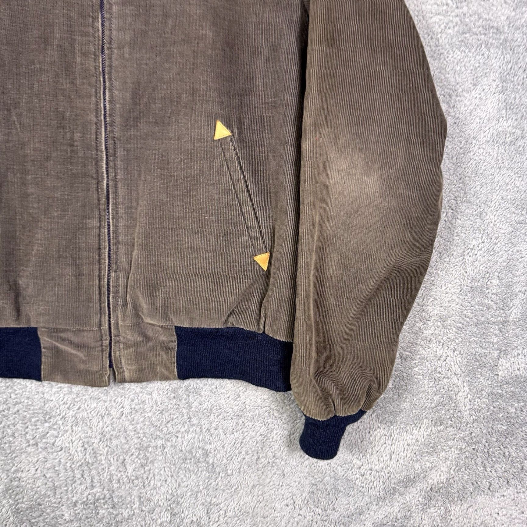 Vintage VINTAGE Larry Mahan Jacket Mens L Corduroy Bomber Cowboy Collection Western Full Zip Jacket Size US L / EU 52-54 / 3 - 2 Thumbnail