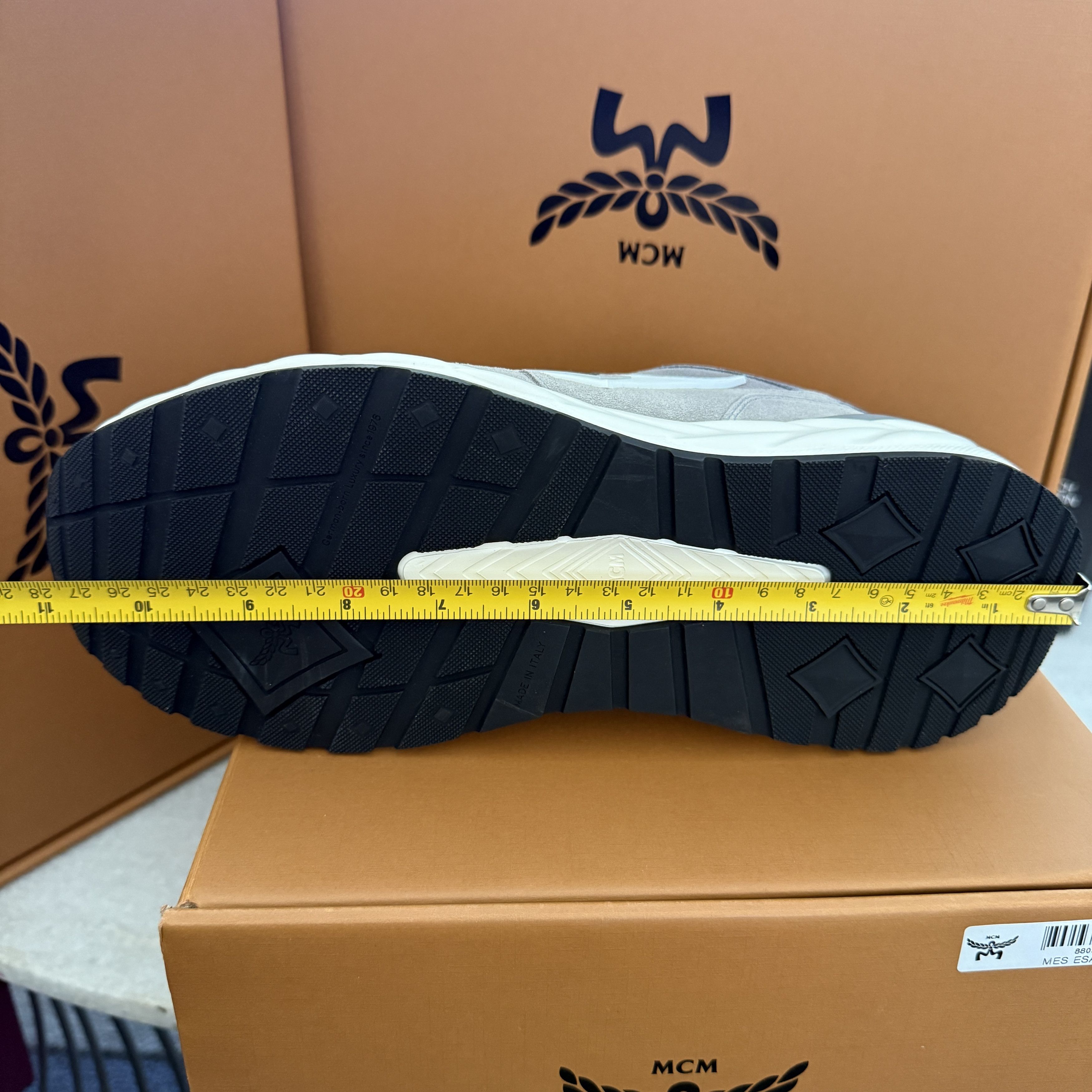MCM MCM Skywander Suede Low-Top Lace-Up Women's Sneakers , sz 40 Size US 10 / IT 40 - 14 Thumbnail