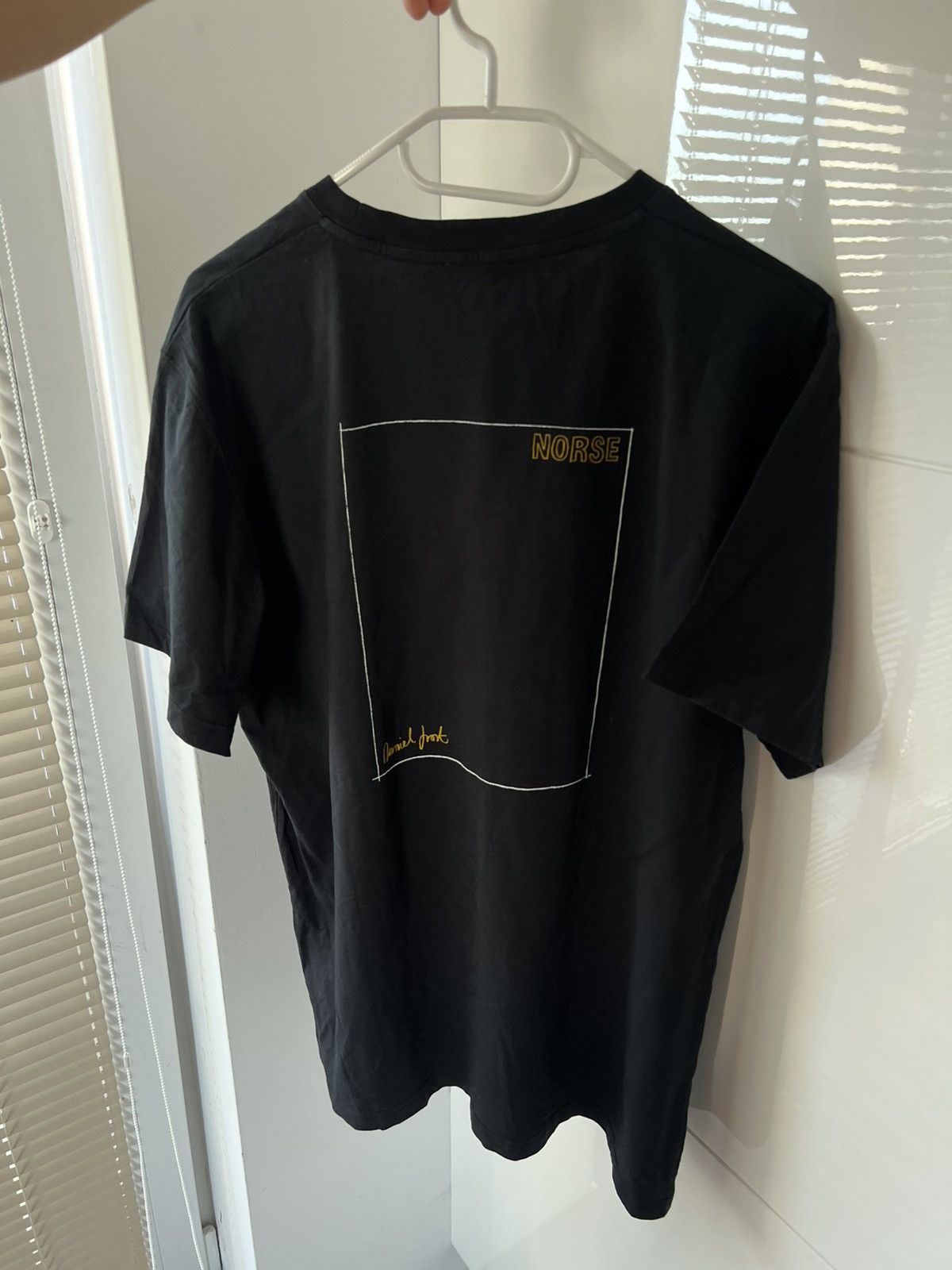 Norse Projects Norse Projects X Daniel Frost Kayak Avant Garde Bug Logo Tee Size US XL / EU 56 / 4 - 5 Thumbnail