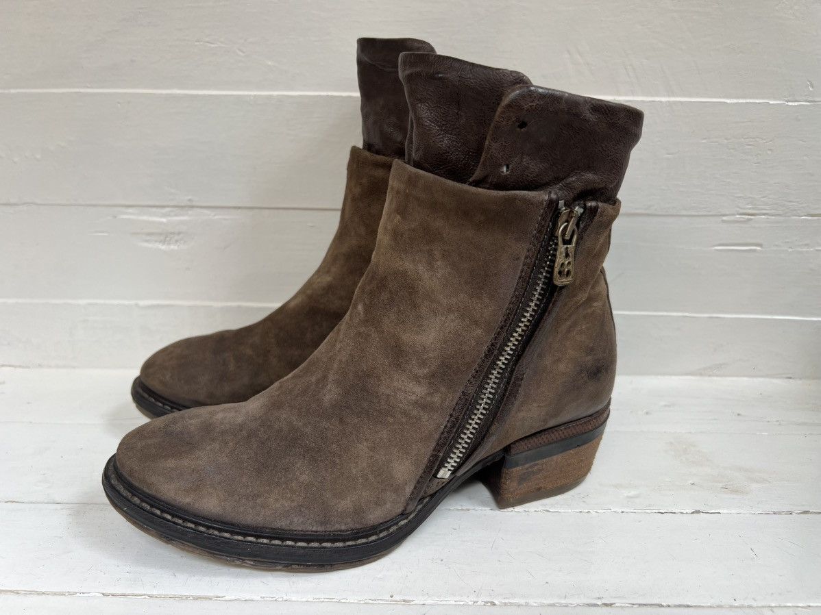 AS 98 Leather Boots Avant Garde KimRii x Guidi design