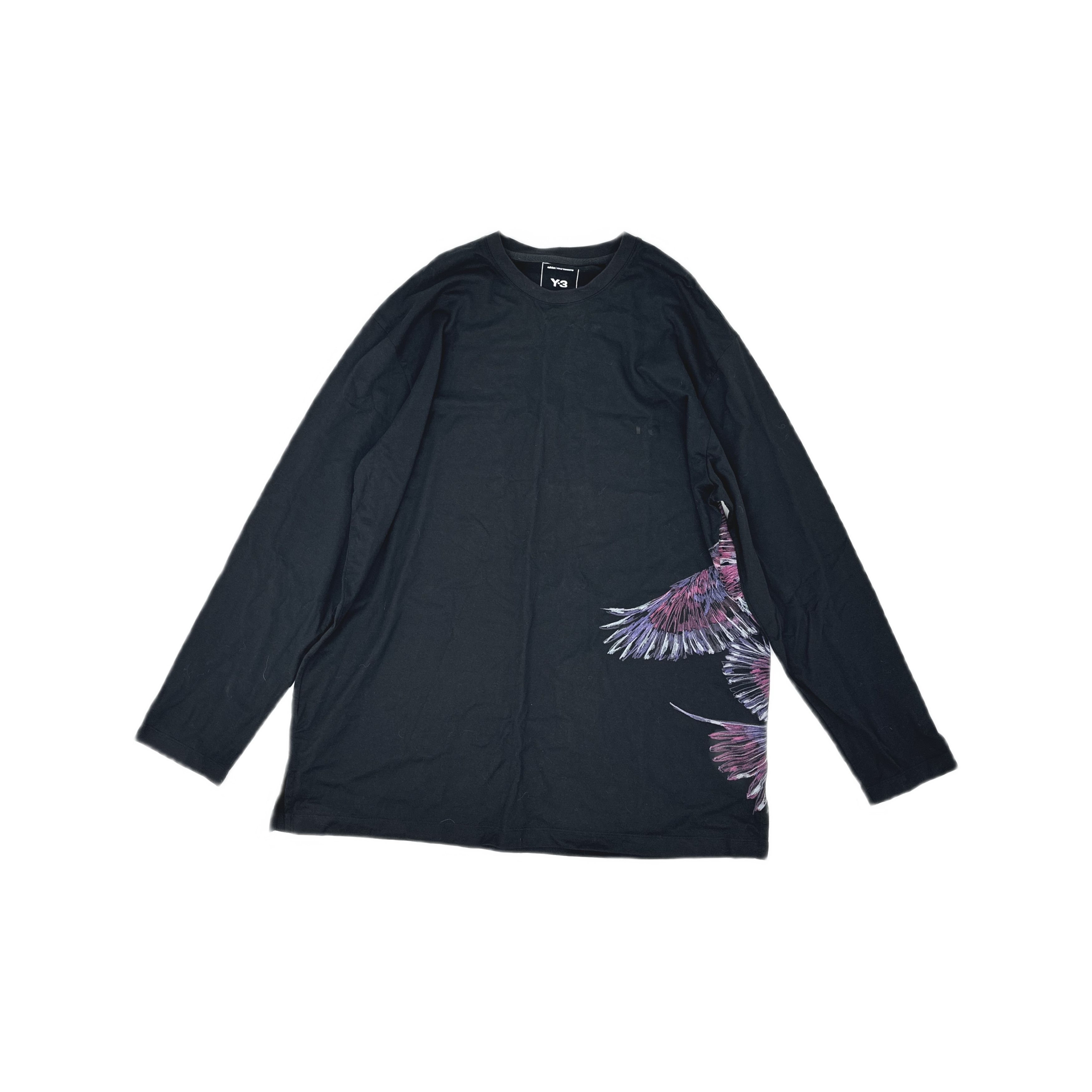 Y-3 Y-3 Animal Graphic Long Sleeve T-Shirt Size 2XL Size US XXL / EU 58 / 5 - 1 Thumbnail