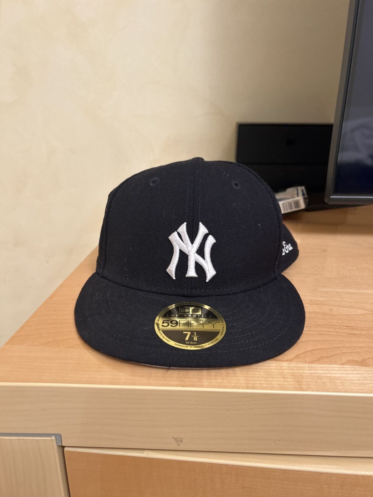 image of Kith X New Era Ny Yankees Hat in Blue, Men's