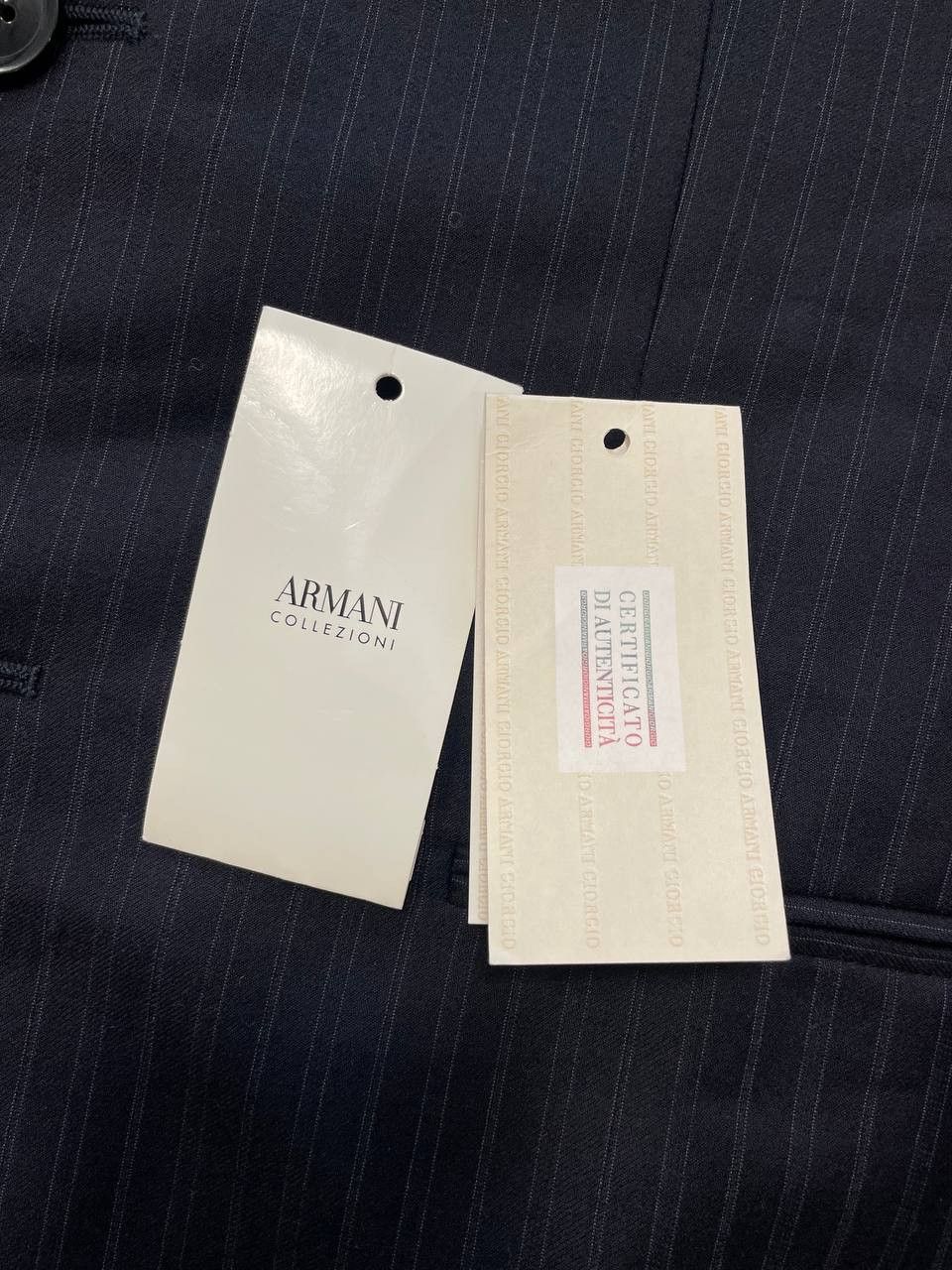 Armani Collezioni Armani Collezioni Executive Line pinstripe blazer Wool Size 38R - 11 Thumbnail