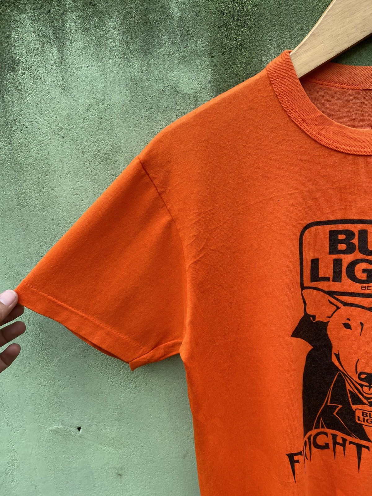 Vintage Vintage 1987 Bud Light Fright Night Halloween Orange Graphic Size US M / EU 48-50 / 2 - 3 Thumbnail