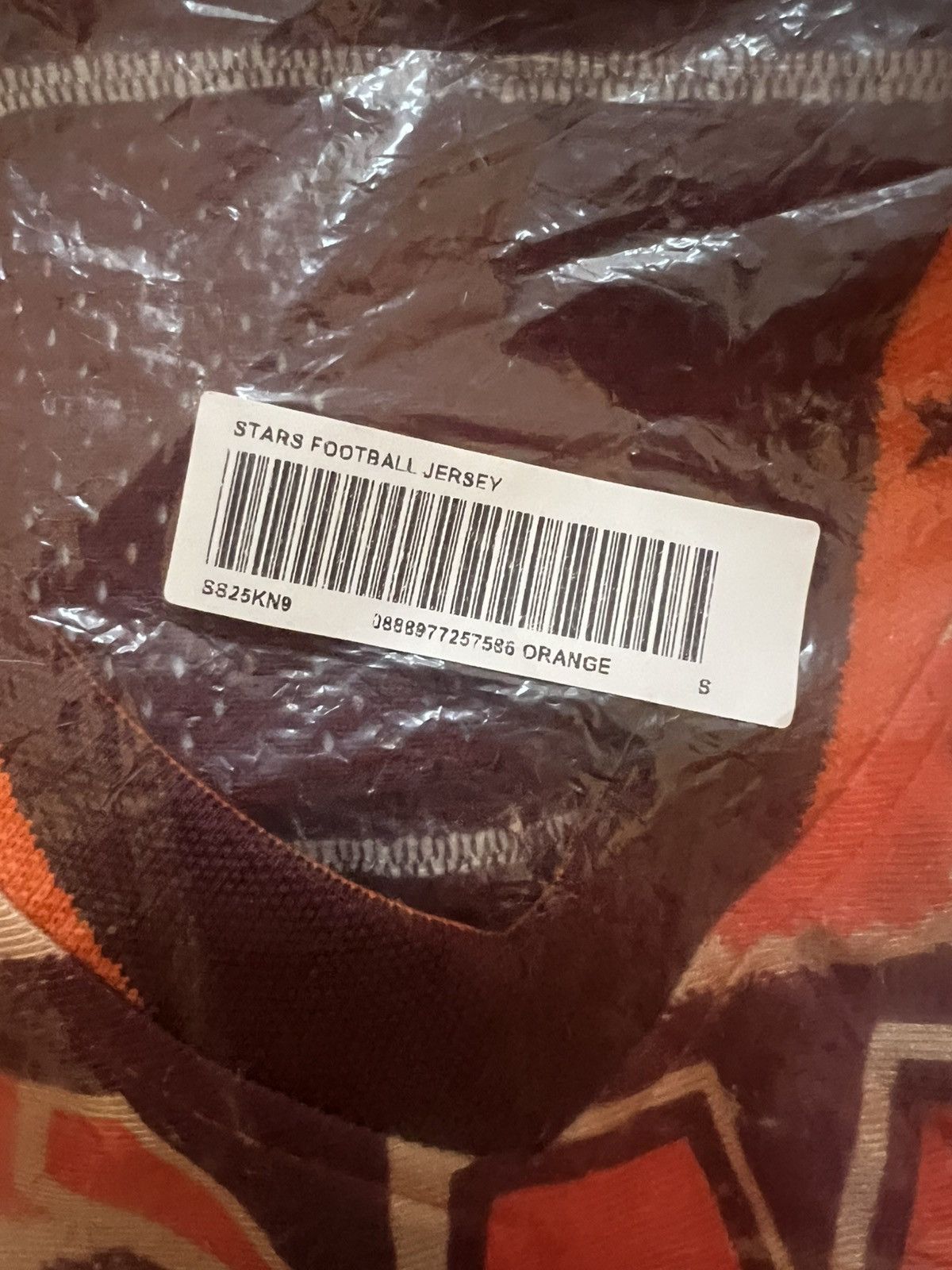 Supreme Supreme SS25 Stars Jersey Orange Small New Size US S / EU 44-46 / 1 - 4 Thumbnail
