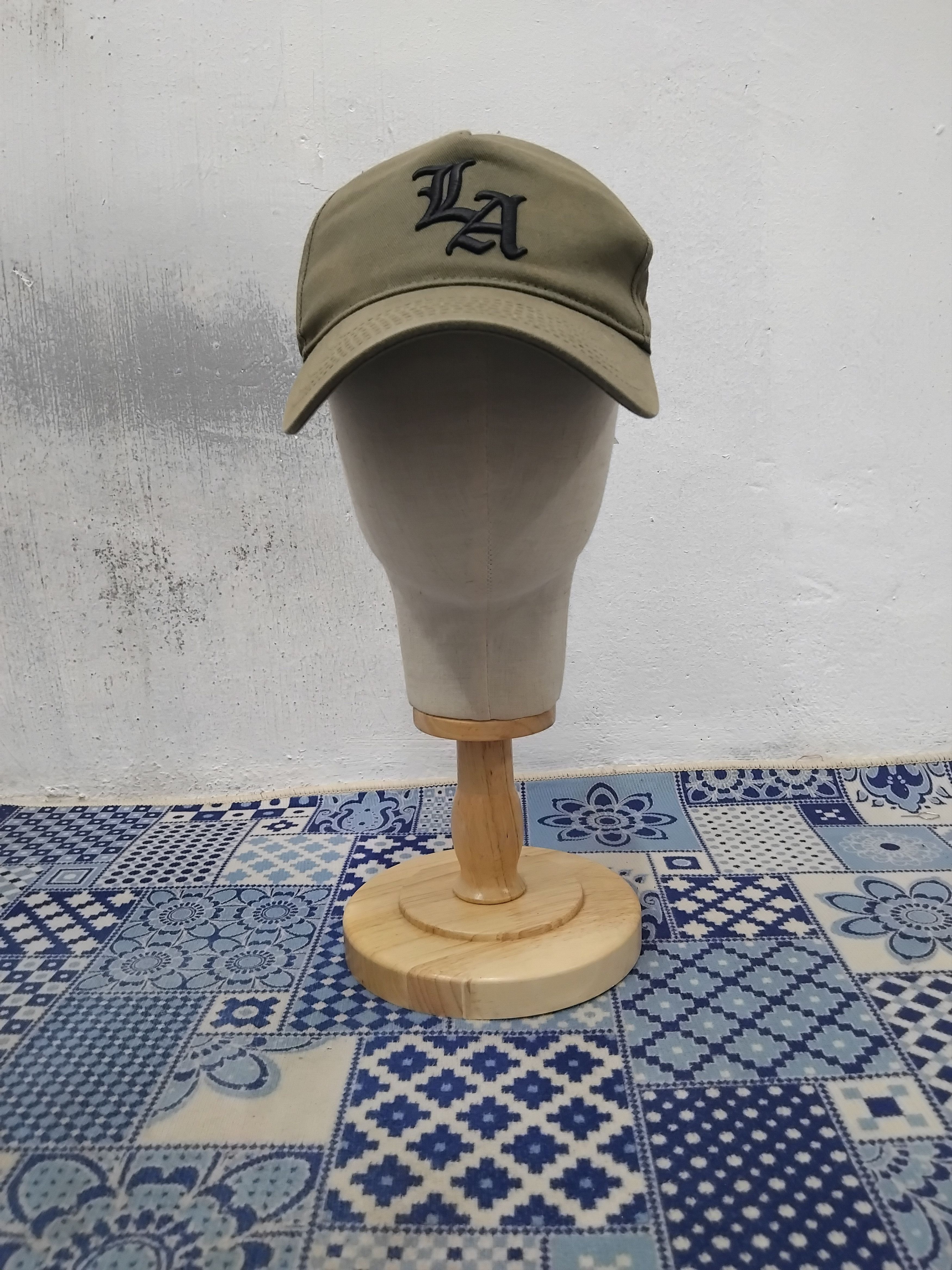 Japanese Brand LA Military green cap Size ONE SIZE - 4 Thumbnail