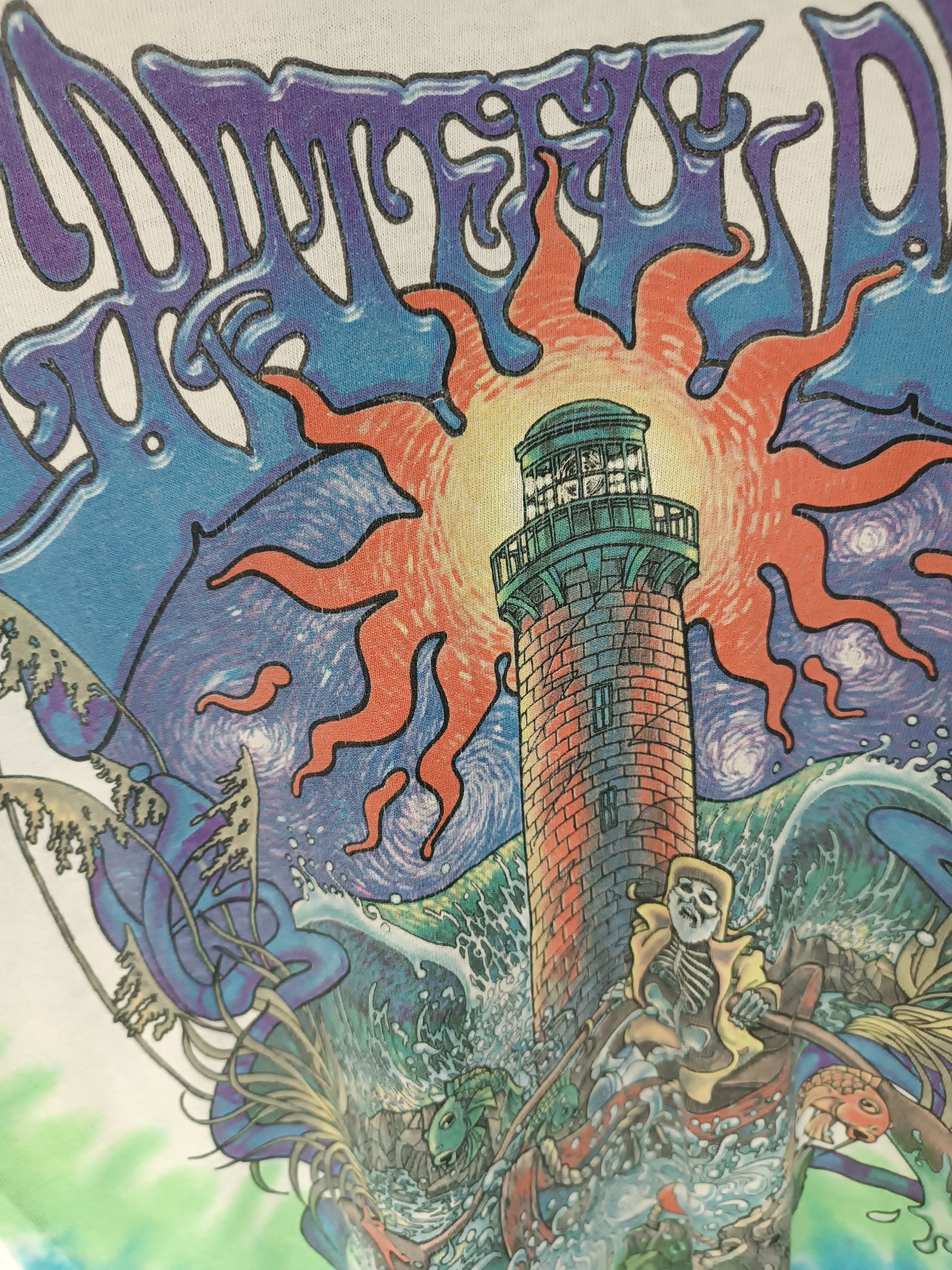 Liquid Blue VINTAGE 2000s GRATEFUL DEAD BY LIQUID BLUE VERY RARE TEES Size US M / EU 48-50 / 2 - 9 Thumbnail