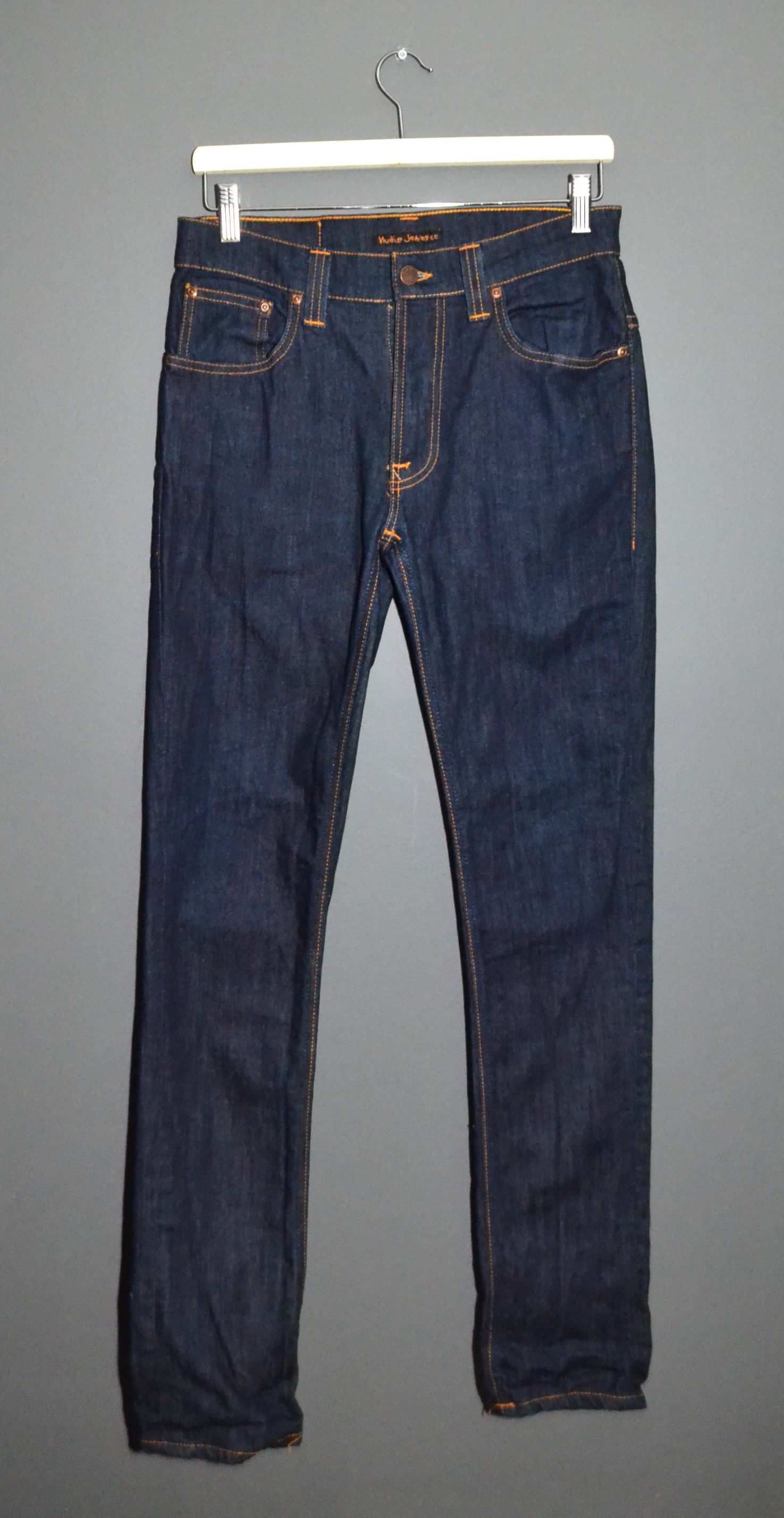 Nudie Jeans Nudie Jeans Thin Finn Dry Ecru Embo denim jeans 33/34 