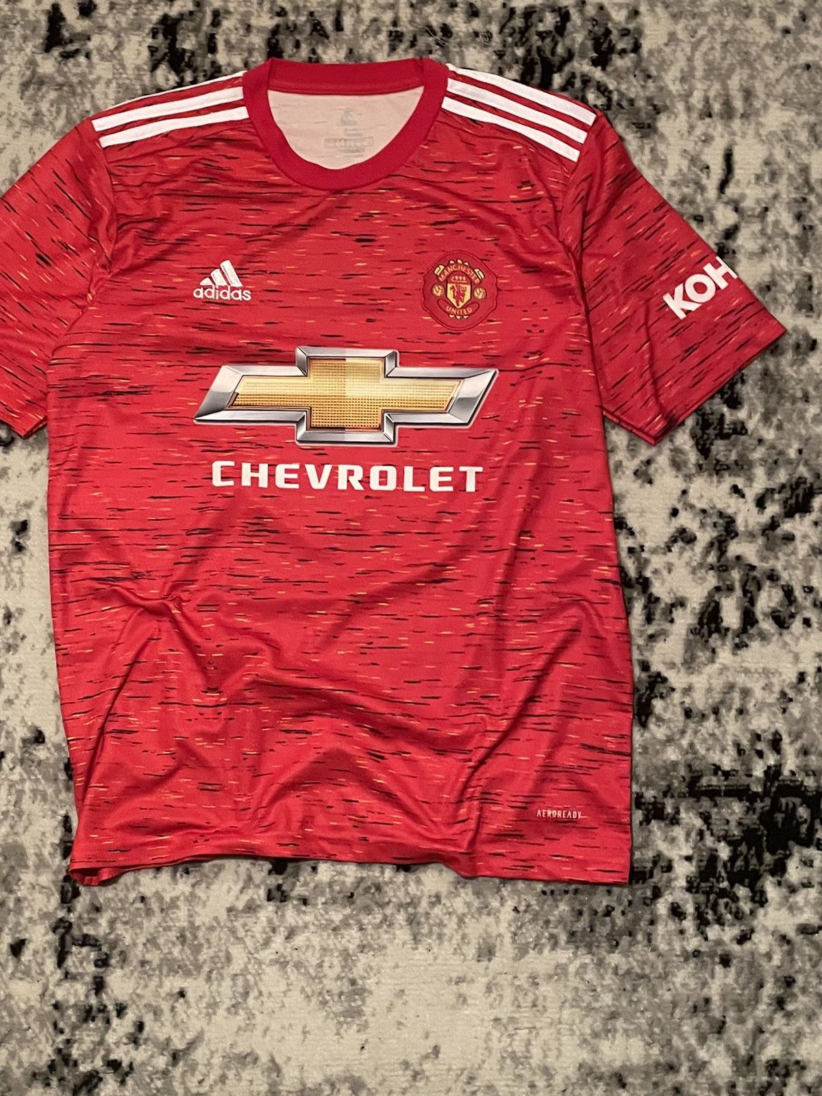 Adidas Adidas Vintage Jersey Manchester United Chevrolet Soccer Y2k Size US L / EU 52-54 / 3 - 4 Thumbnail