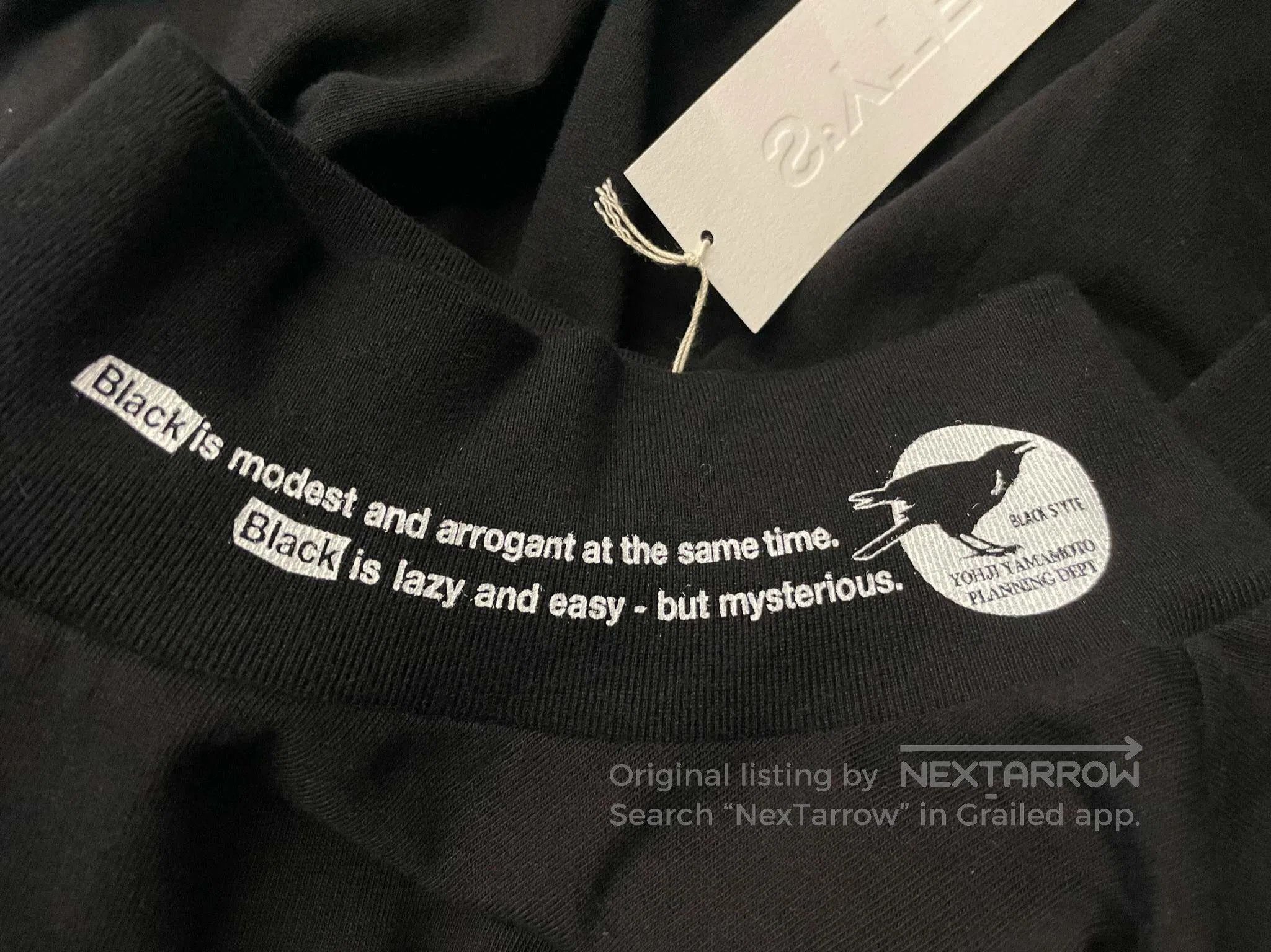 Other YOHJI YAMAMOTO Slogan Small Collar Long Sleeve Size US XL / EU 56 / 4 - 5 Thumbnail