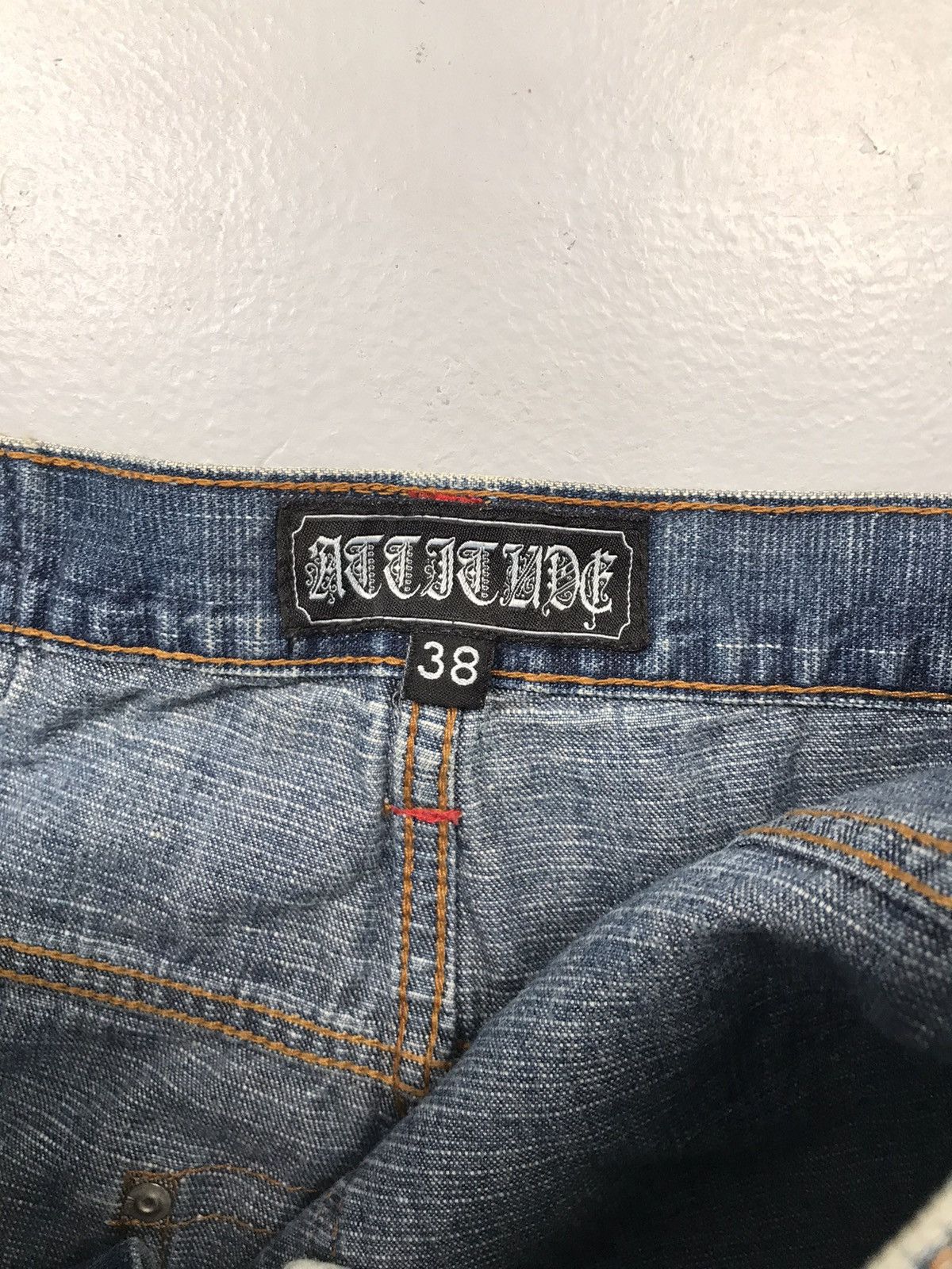 Southpole Vintage Attitude embroidered denim Size US 38 / EU 54 - 6 Thumbnail