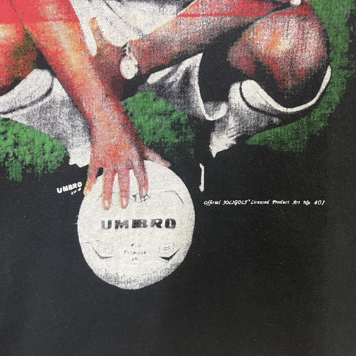 Vintage Vintage Micheal Owen Big Logo Tee Size US S / EU 44-46 / 1 - 6 Thumbnail