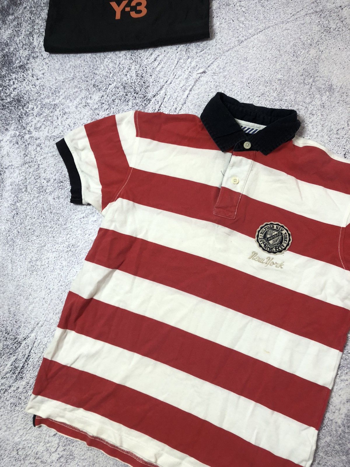 Tommy Hilfiger Men’s polo Tommy Hilfiger New York size L vintage Size US L / EU 52-54 / 3 - 3 Thumbnail
