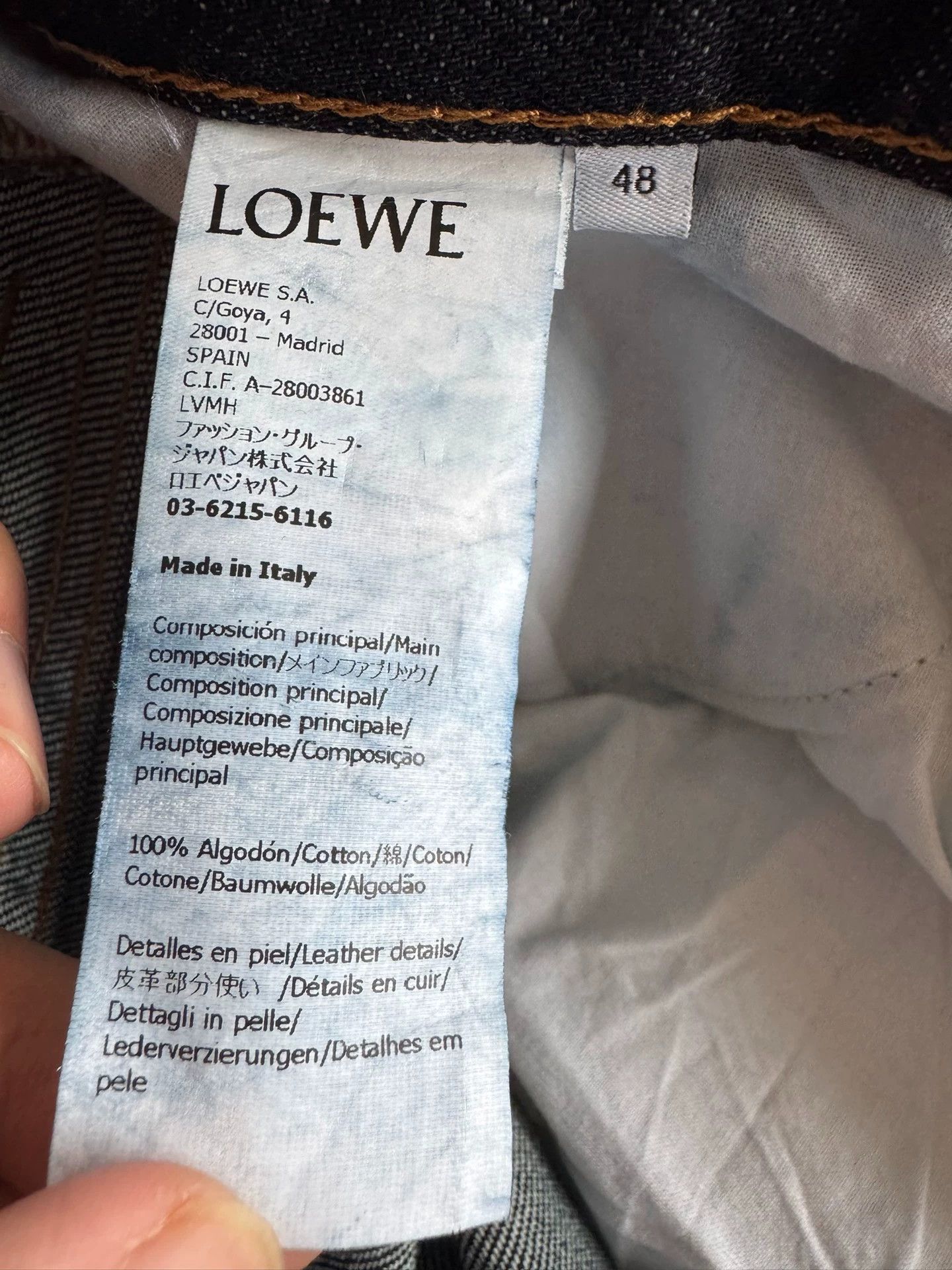 Loewe LOEWE 48 Jeans Pants Size US 32 / EU 48 - 4 Thumbnail