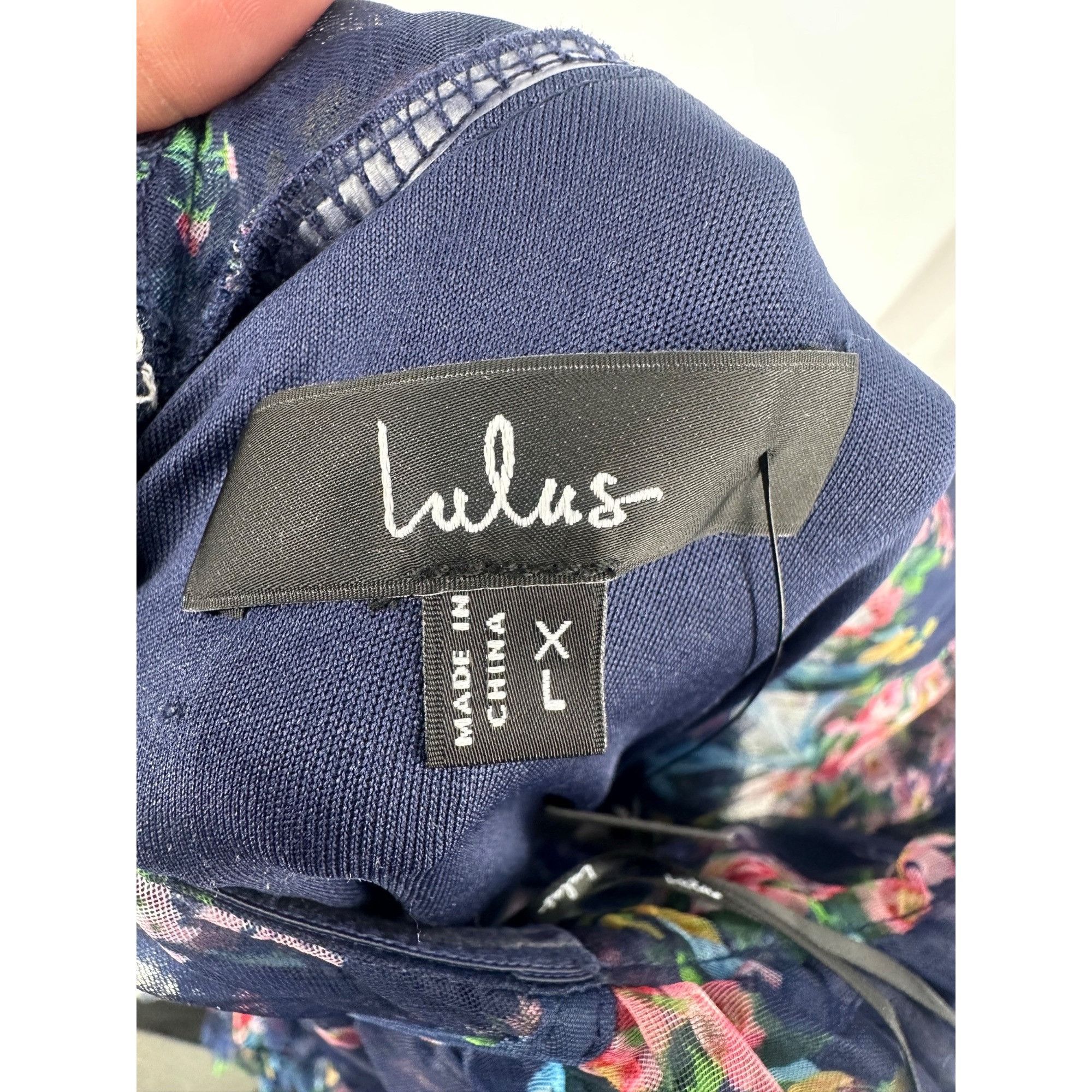 Lulus Lulus Gown - Floral Tulle Corset - XL - NWT Size XL / US 12-14 / IT 48-50 - 7 Thumbnail