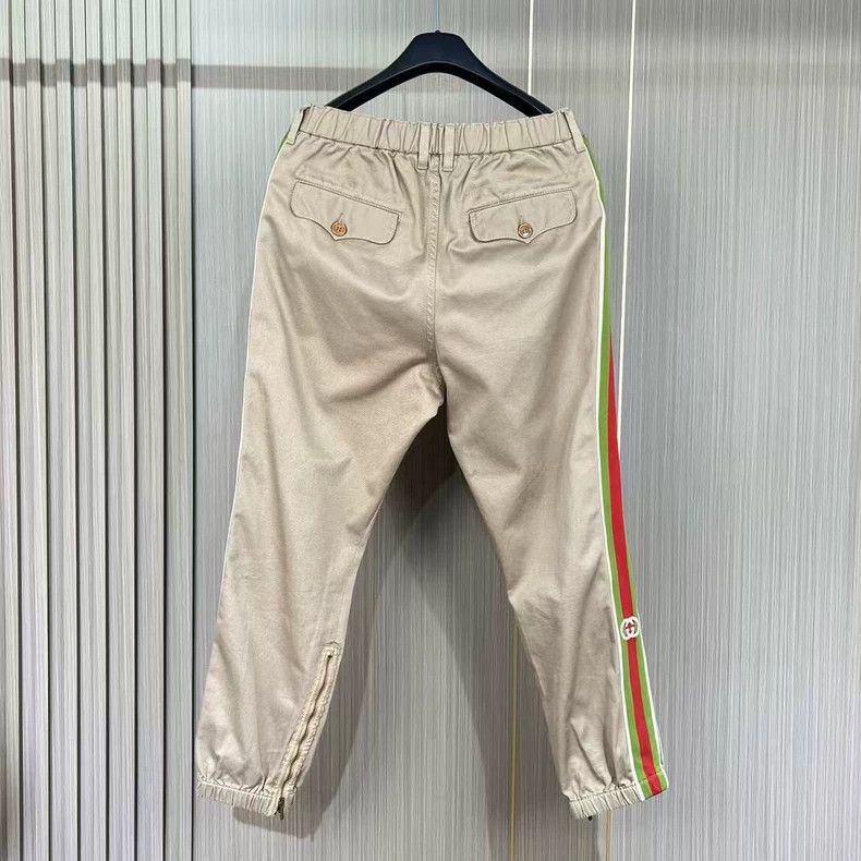 Gucci Gucci Webbing Logo Trousers 2502-Nextarrow Size US 28 / EU 44 - 2 Thumbnail