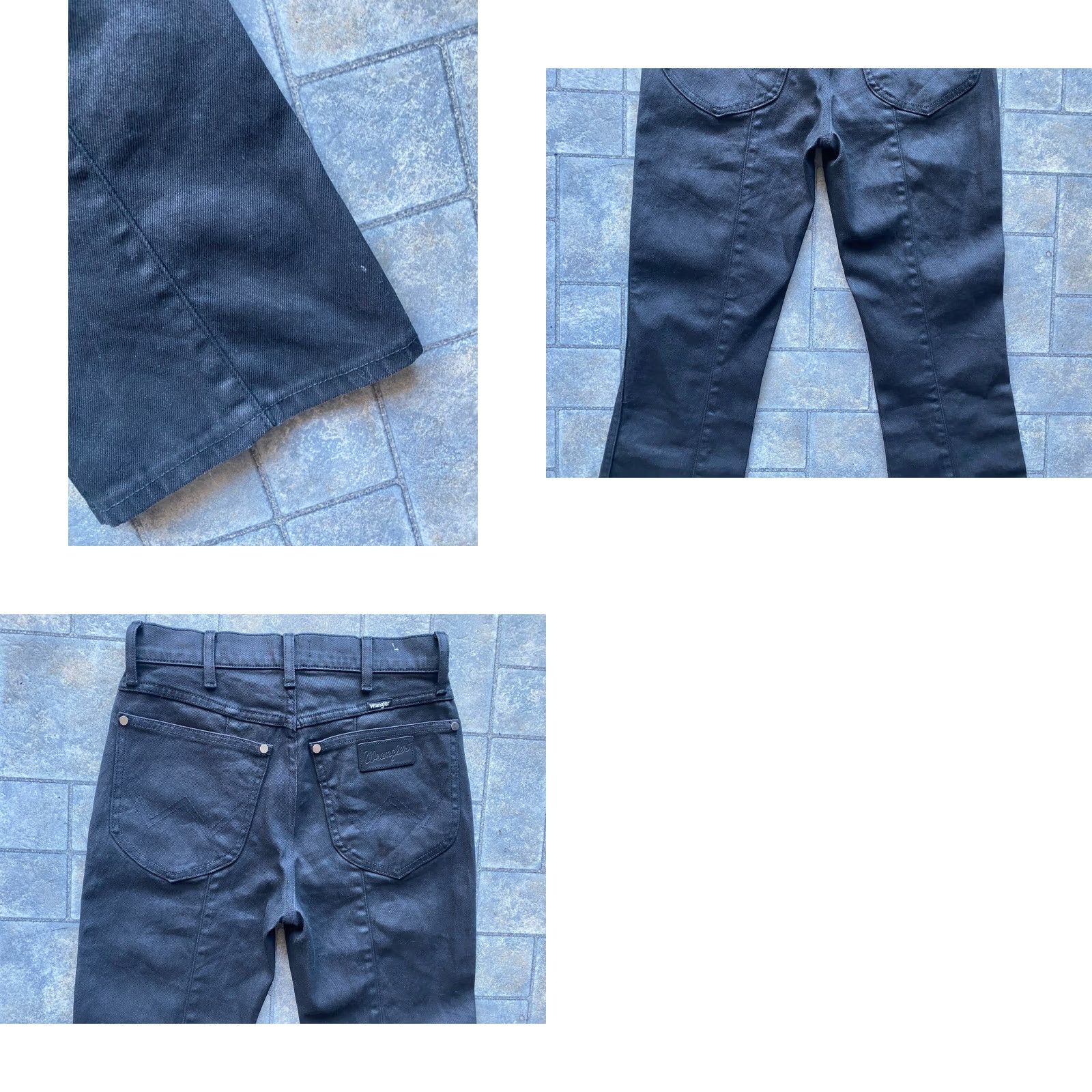 Wrangler Wrangler Pants Women Black 26 Regular 28 26x28 Fender Not New Flaws may be present Size 26" / US 2 / IT 38 - 9 Thumbnail