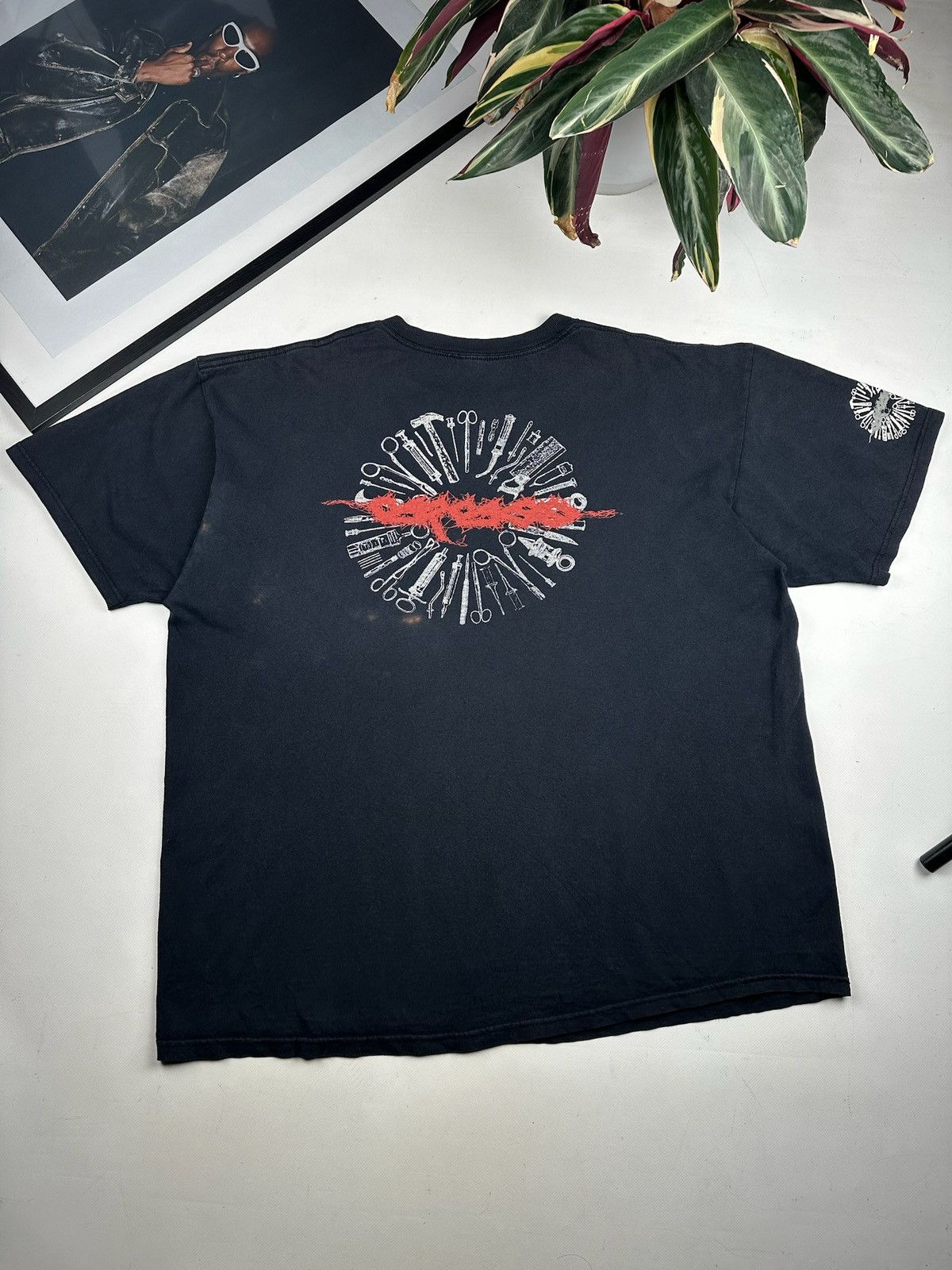 Band Tees Carcass band black tee metal hard rock merch back print Size US XL / EU 56 / 4 - 2 Thumbnail
