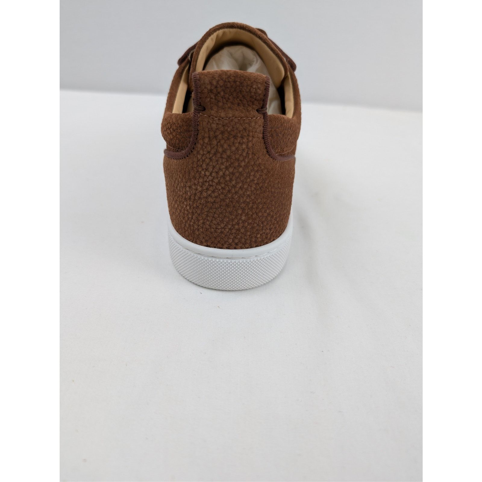 Christian Louboutin o1rshd1 Louis Junior Orlato Flat Shoe Sneakers Brown/White Size US 10 / EU 43 - 18 Thumbnail
