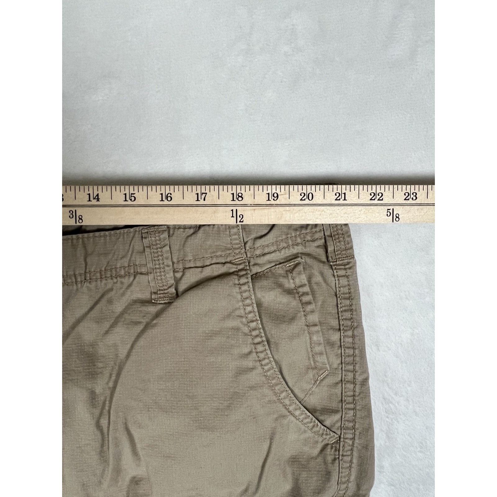 Lee Lee Dungarees Cargo Ripstop Shorts Mens 42 Brown Khaki Size US 42 / EU 58 - 5 Thumbnail