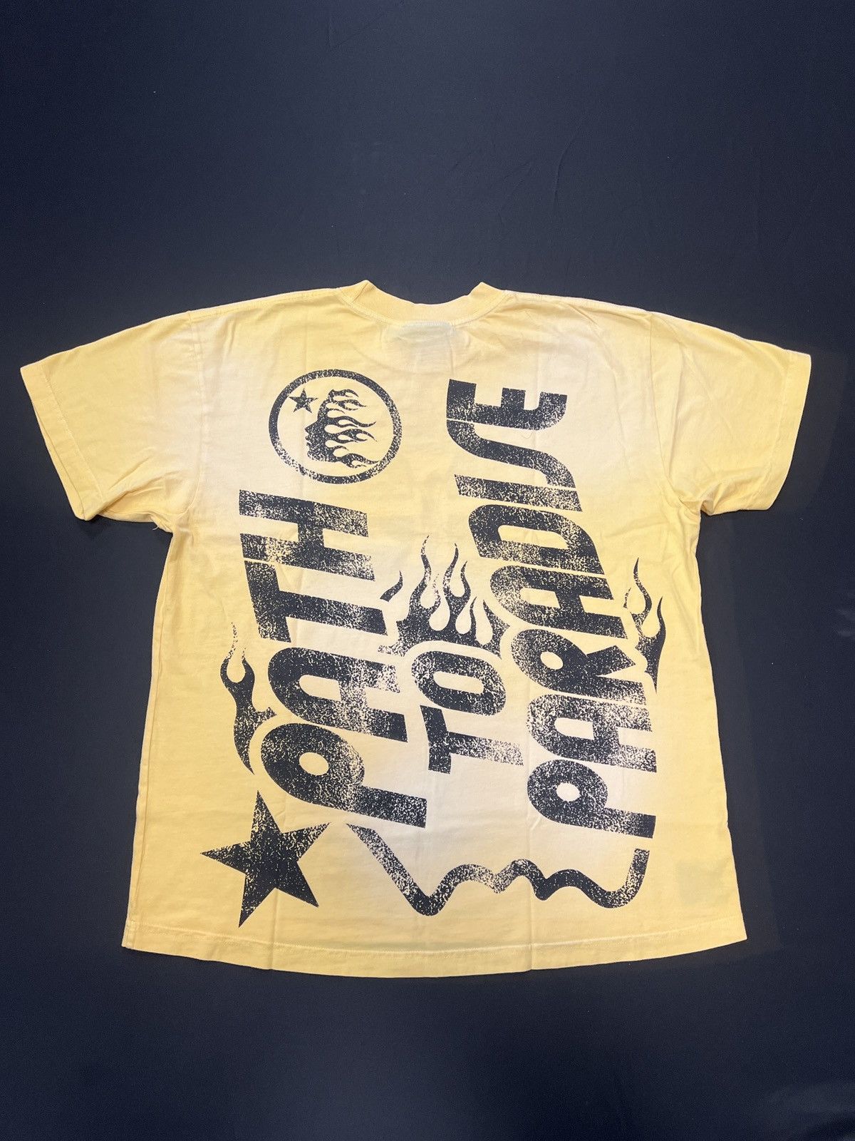 HELLSTAR Hellstar Studios Jesus Path To Paradise Yellow T-Shirt Size US M / EU 48-50 / 2 - 2 Thumbnail