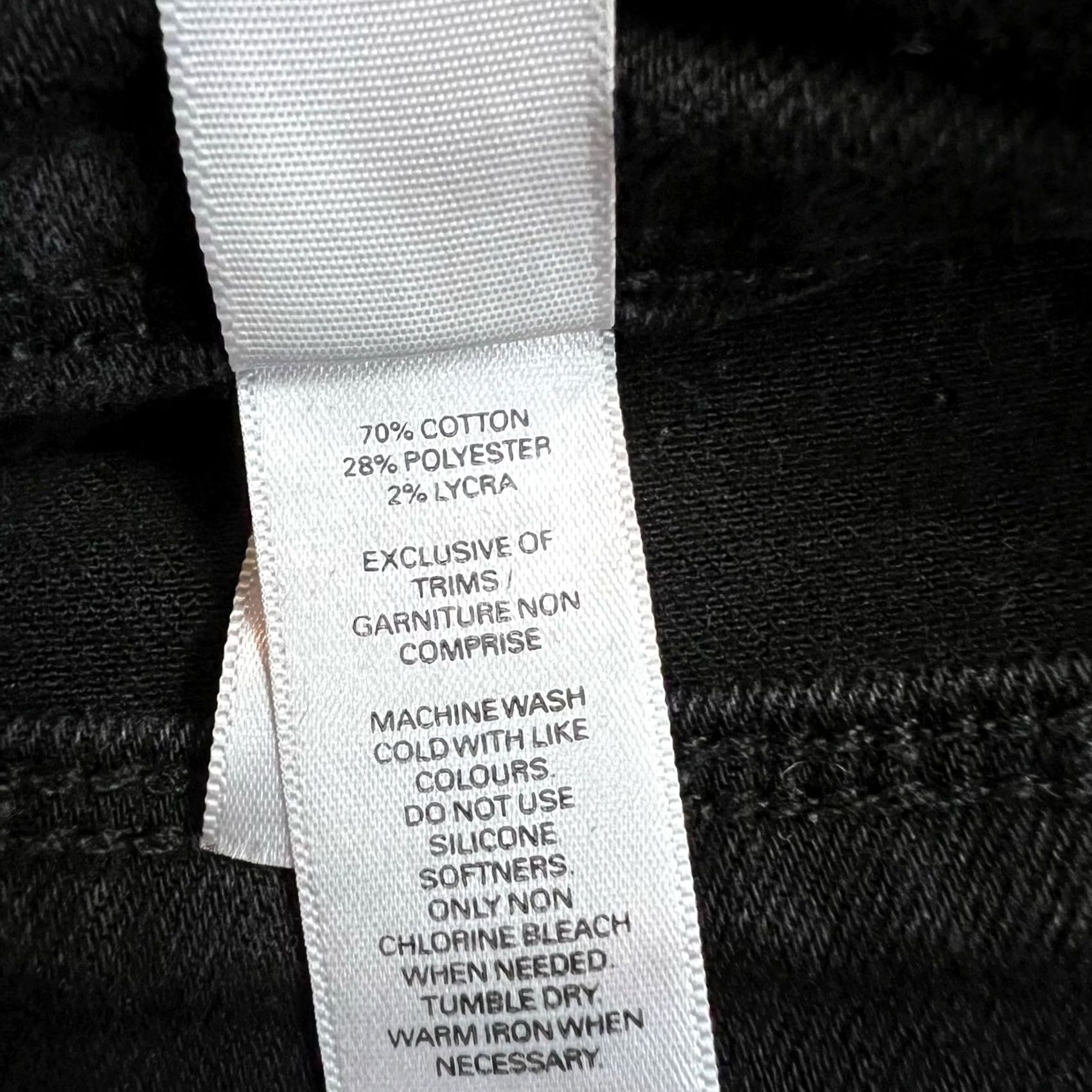 DUER DU/ER Pants Womens 27 x 28 Black Skinny Chino, Regular, Ankle, Women, Pants, DU/ER, Black, 27, 28, Skinny, Chino Size 27" / US 4 / IT 40 - 7 Thumbnail