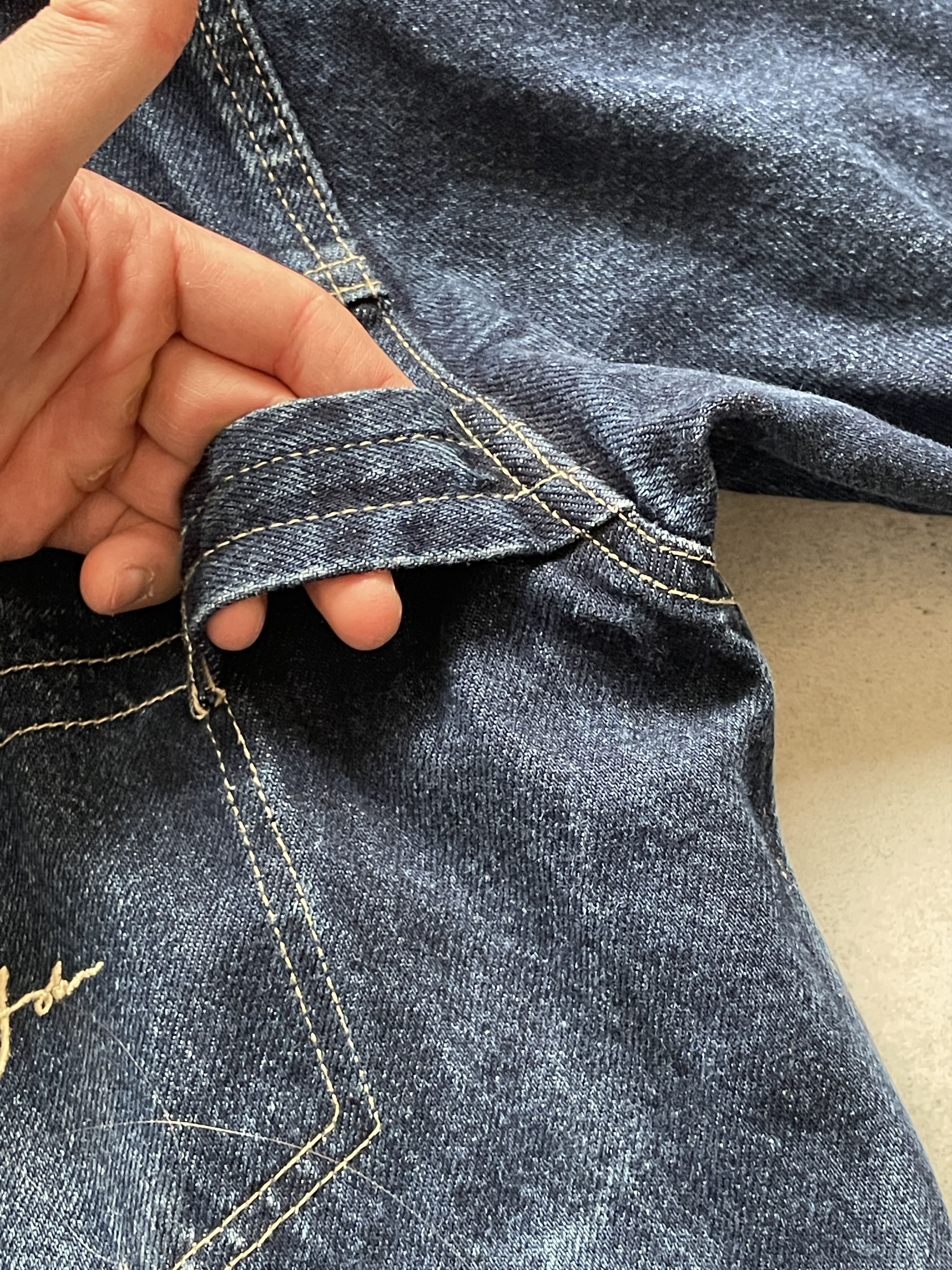 Sean John × Vintage Y2K SEAN JOHN HARLEM NEW YORK BAGGY DENIM JACKET Size US L / EU 52-54 / 3 - 9 Thumbnail