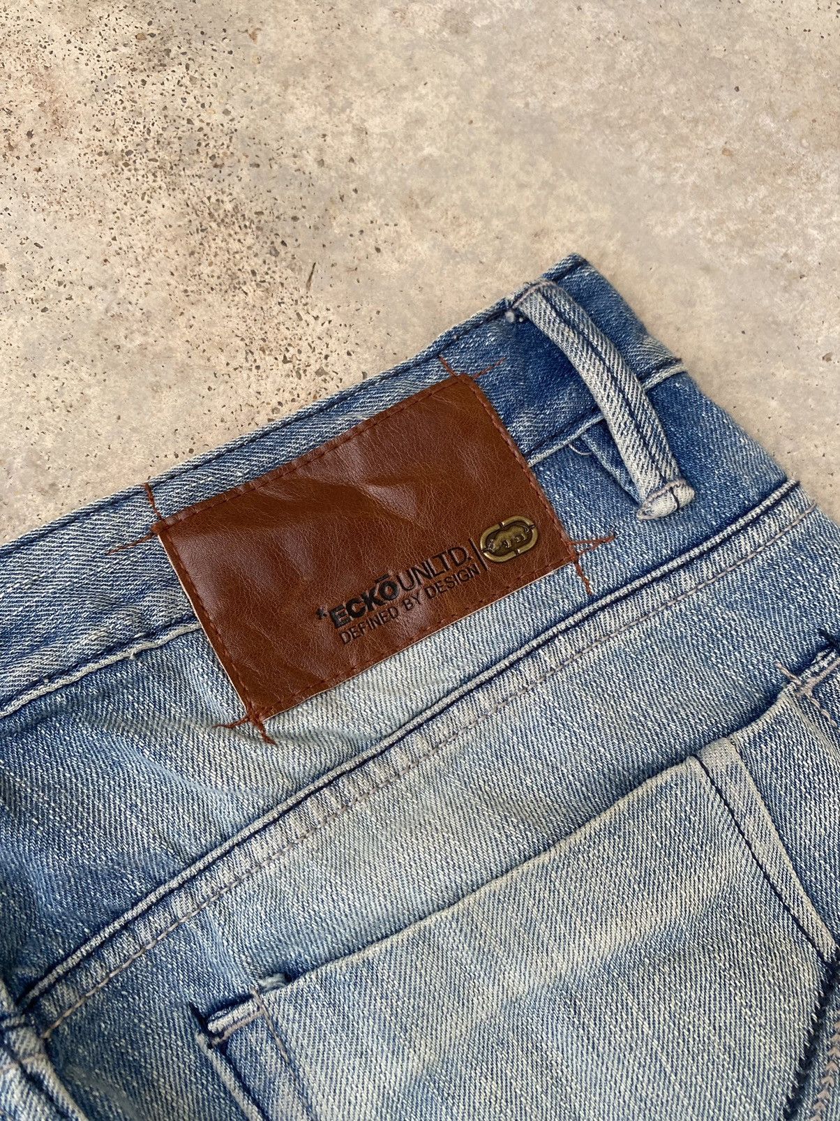 Ecko Unltd. 2000s Ecko Unlimited y2k southpole style Baggy Jeans Size US 32 / EU 48 - 5 Thumbnail