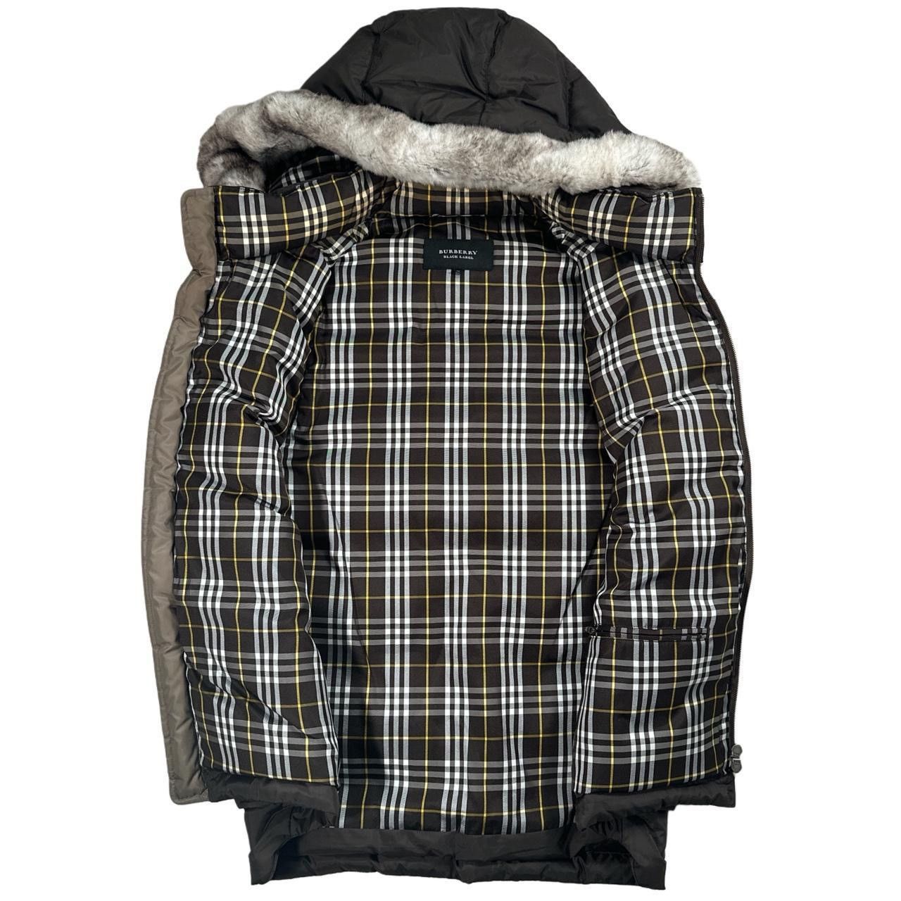Burberry 00’s Burberry Black Label Fur Down Vest / Gilet Size US M / EU 48-50 / 2 - 2 Thumbnail