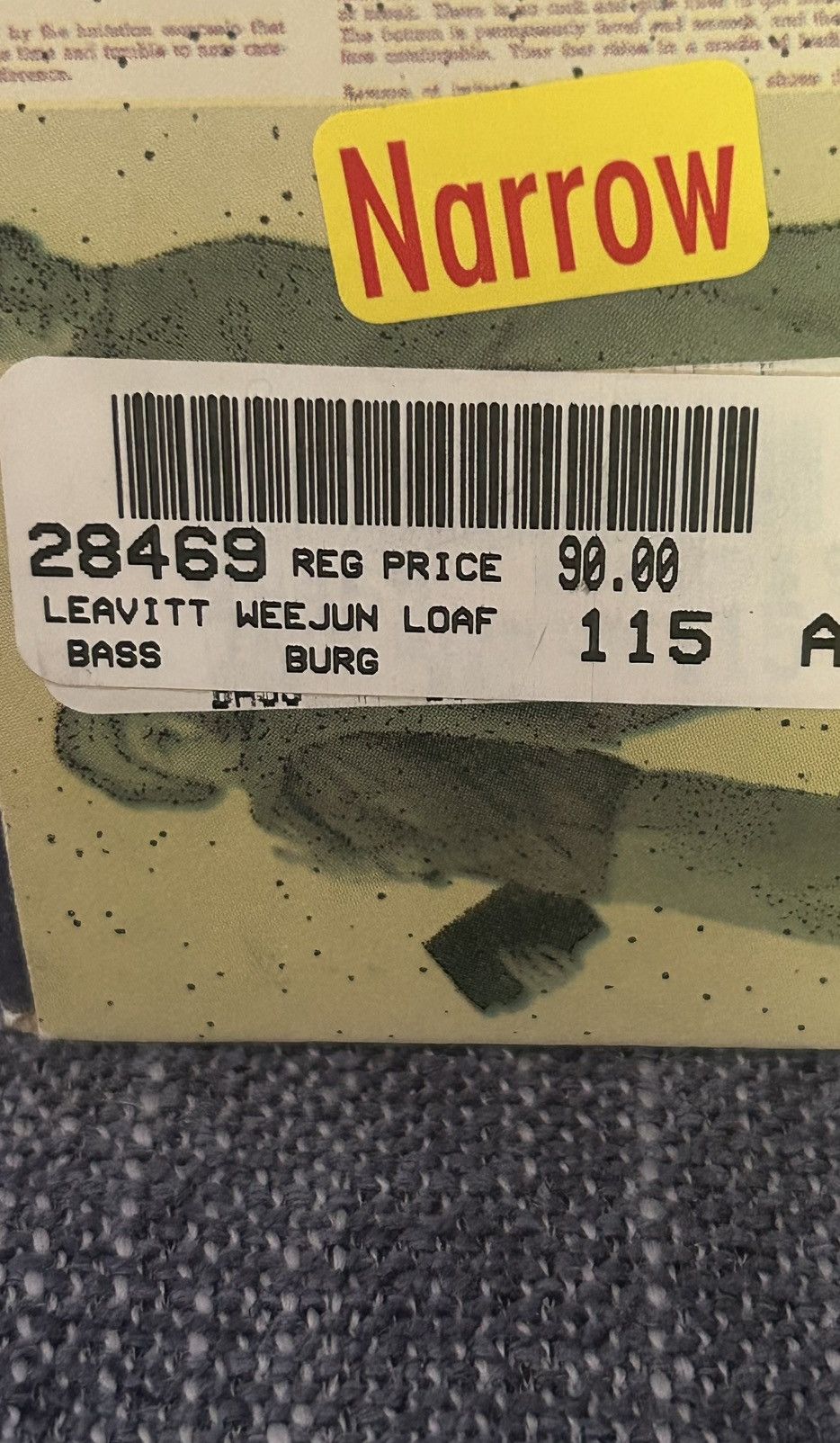 Bass Bass Weejun Loaf slipons size 11.5 narrow Size US 11.5 / EU 44-45 - 6 Thumbnail