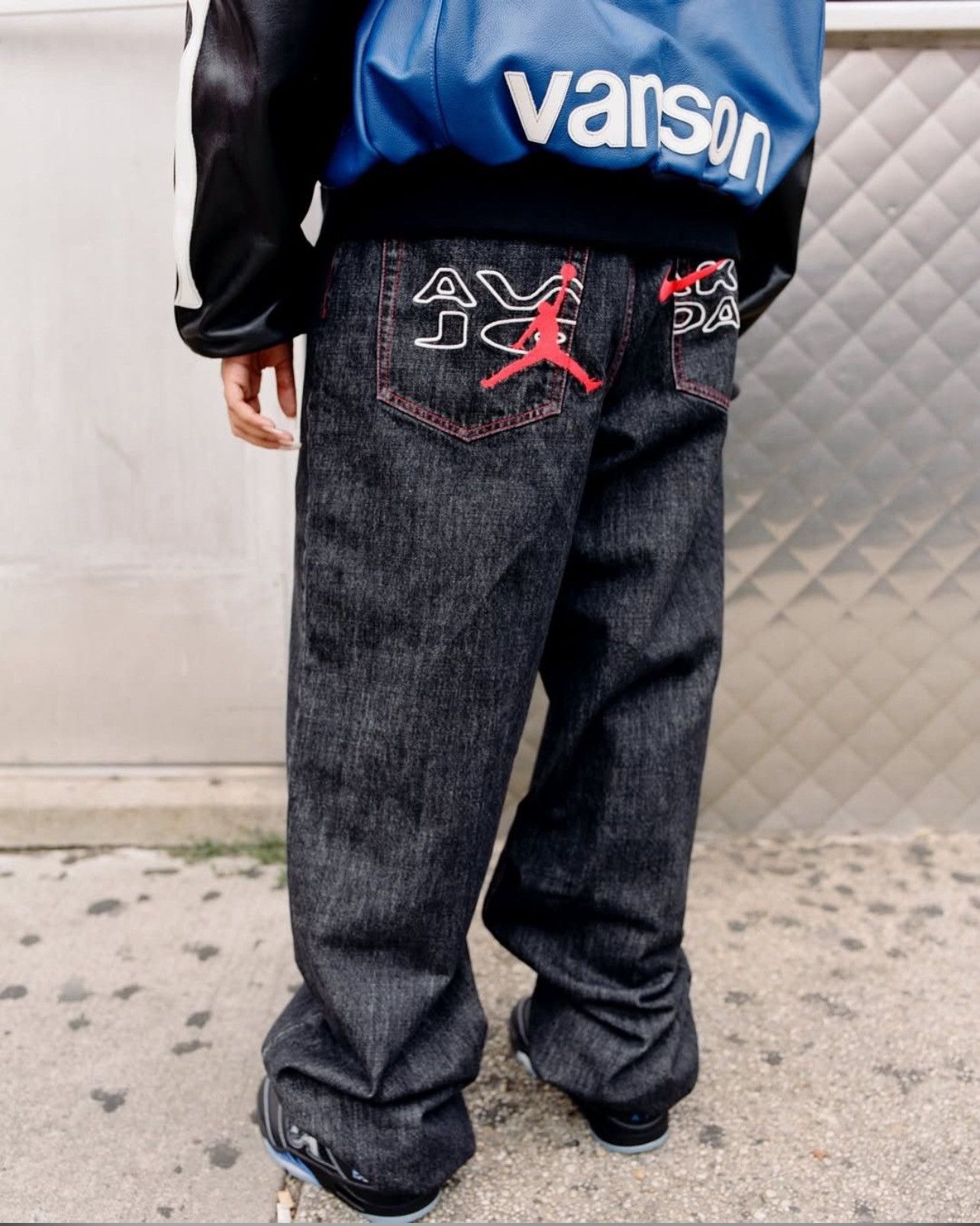 🗽AWAKE x Jordan Washed Denim