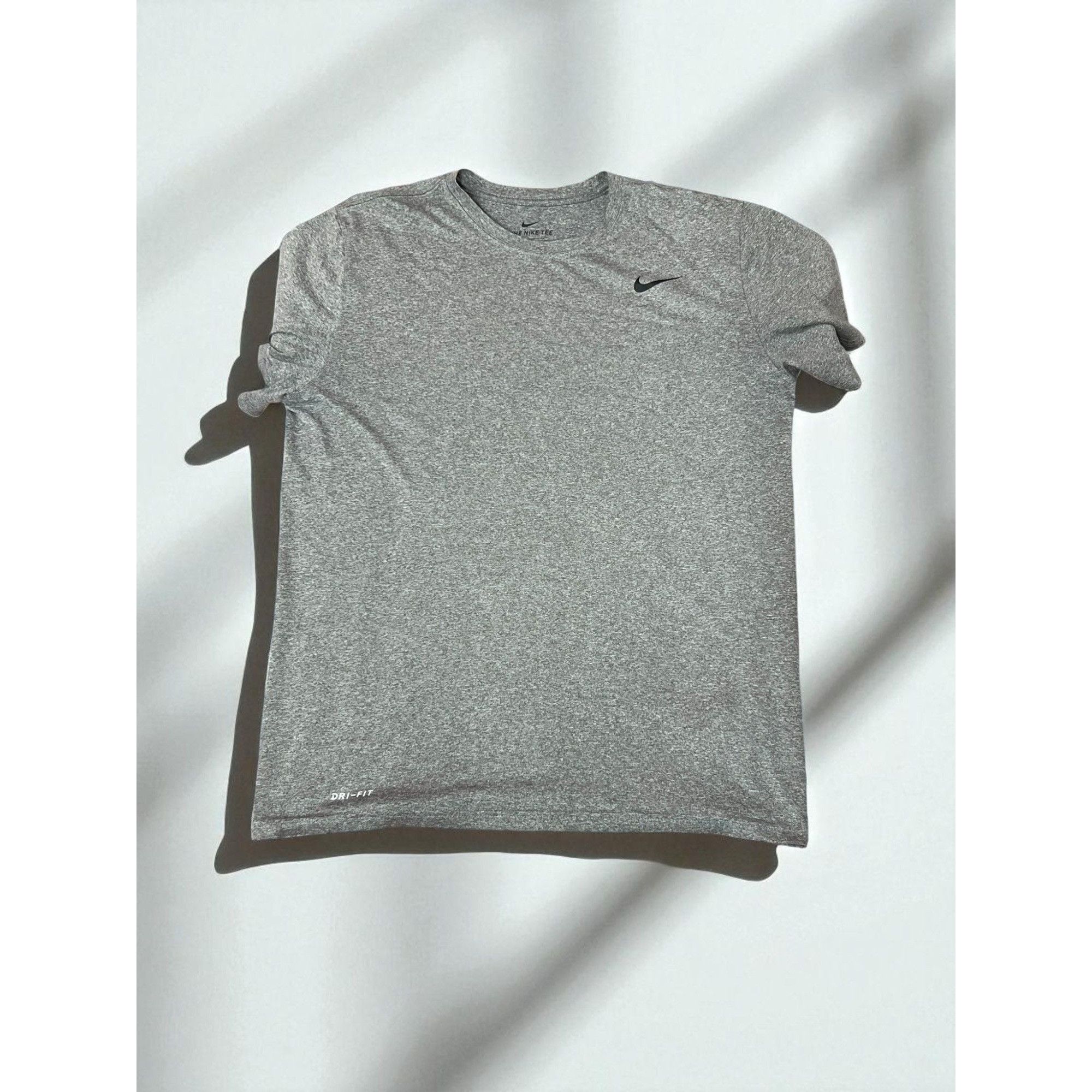 Nike Nike Mens Gray Dri-Fit Short Sleeve Athletic Tee Shirt Size Size US S / EU 44-46 / 1 - 1 Thumbnail