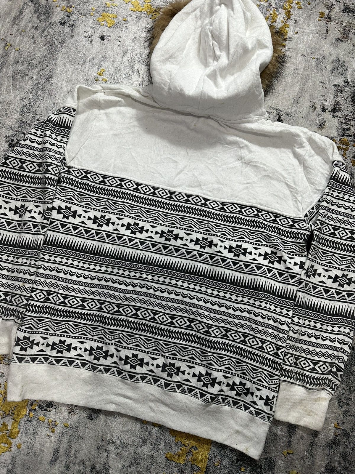 PPFM TRIBALED FUR HOODIE IFSIXWASNINE LGB STYLE Size US L / EU 52-54 / 3 - 6 Thumbnail