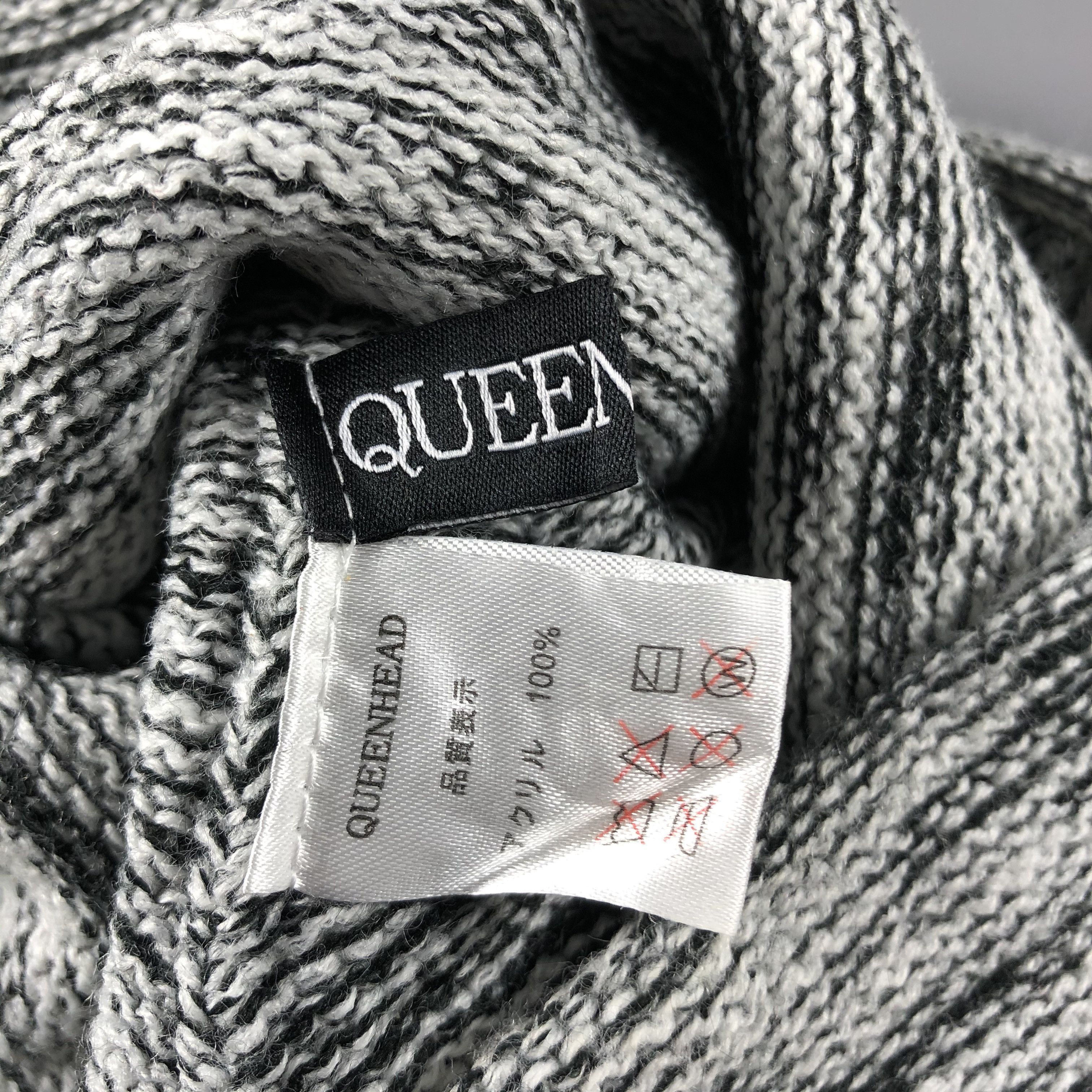 Vintage Queenhead Slouchy Beanie Snow Hat Snow Cap -D1103 Size ONE SIZE - 6 Thumbnail