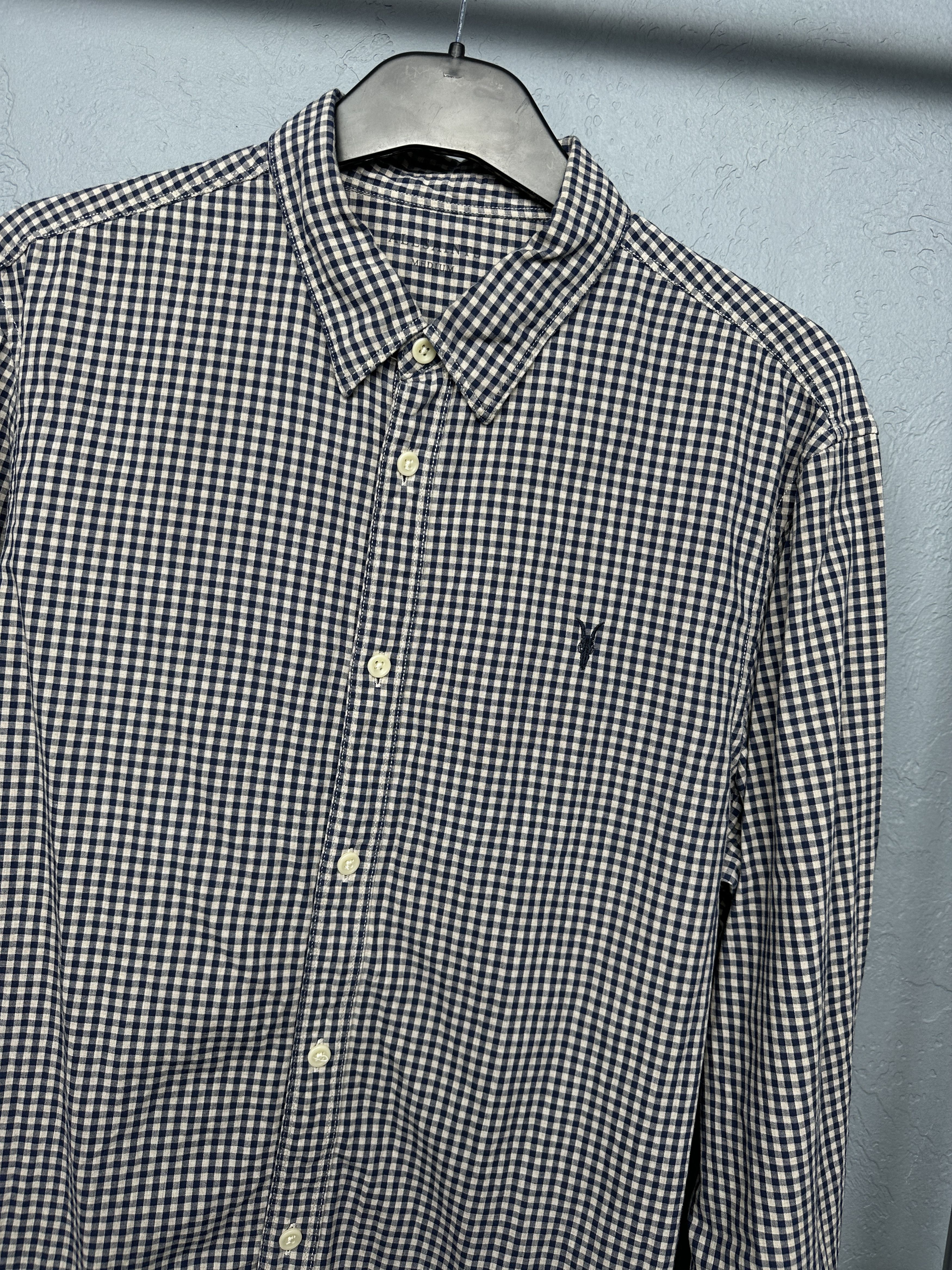 Allsaints Allsaints Quarry Mens Long Sleeve Shirt Size US M / EU 48-50 / 2 - 2 Thumbnail