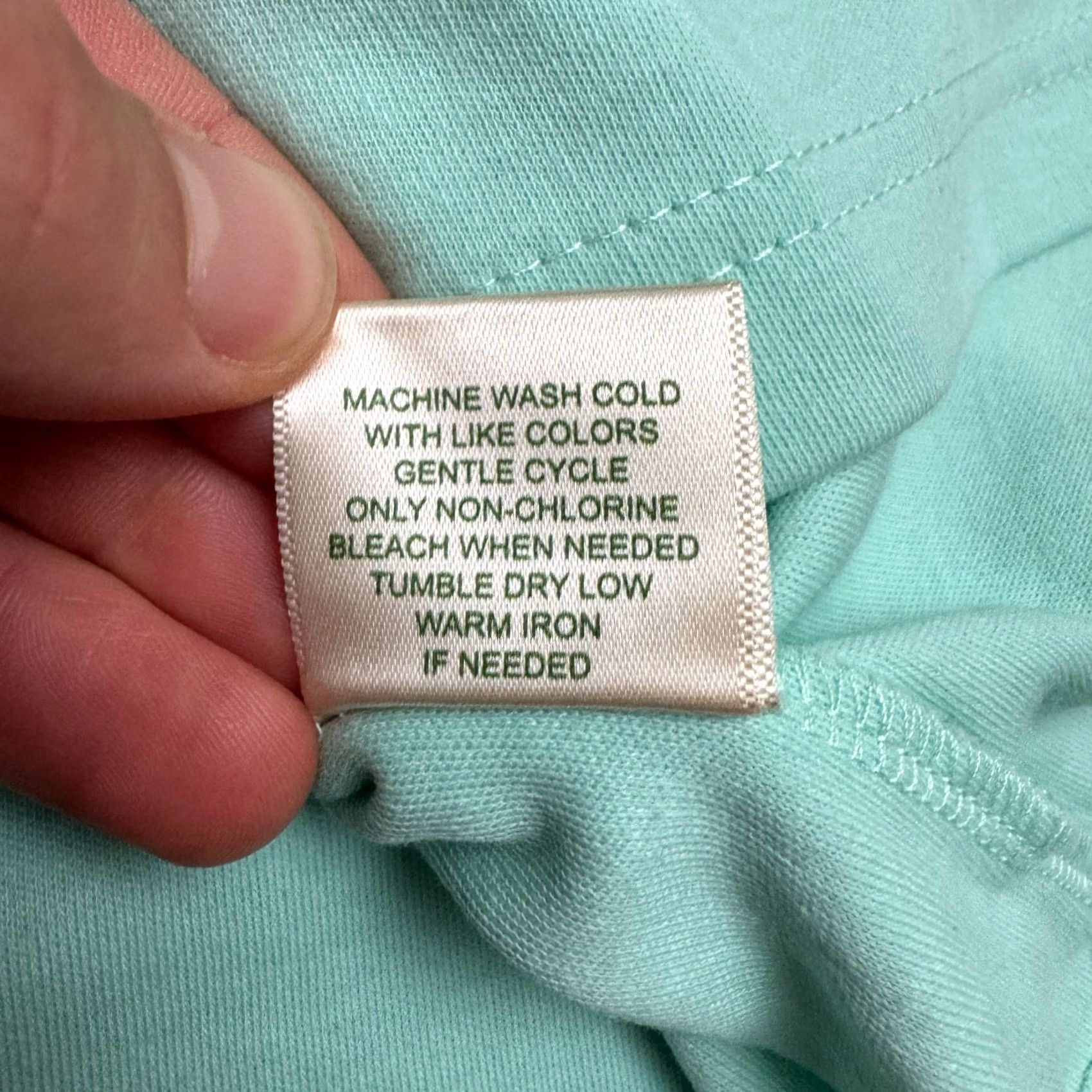 Blair Blair Tank Top Women Large Mint Crew Sleeveless Basic Cotton Blend Regular Fit Casual Lightweight Breathable Solid Size L / US 10 / IT 46 - 5 Thumbnail