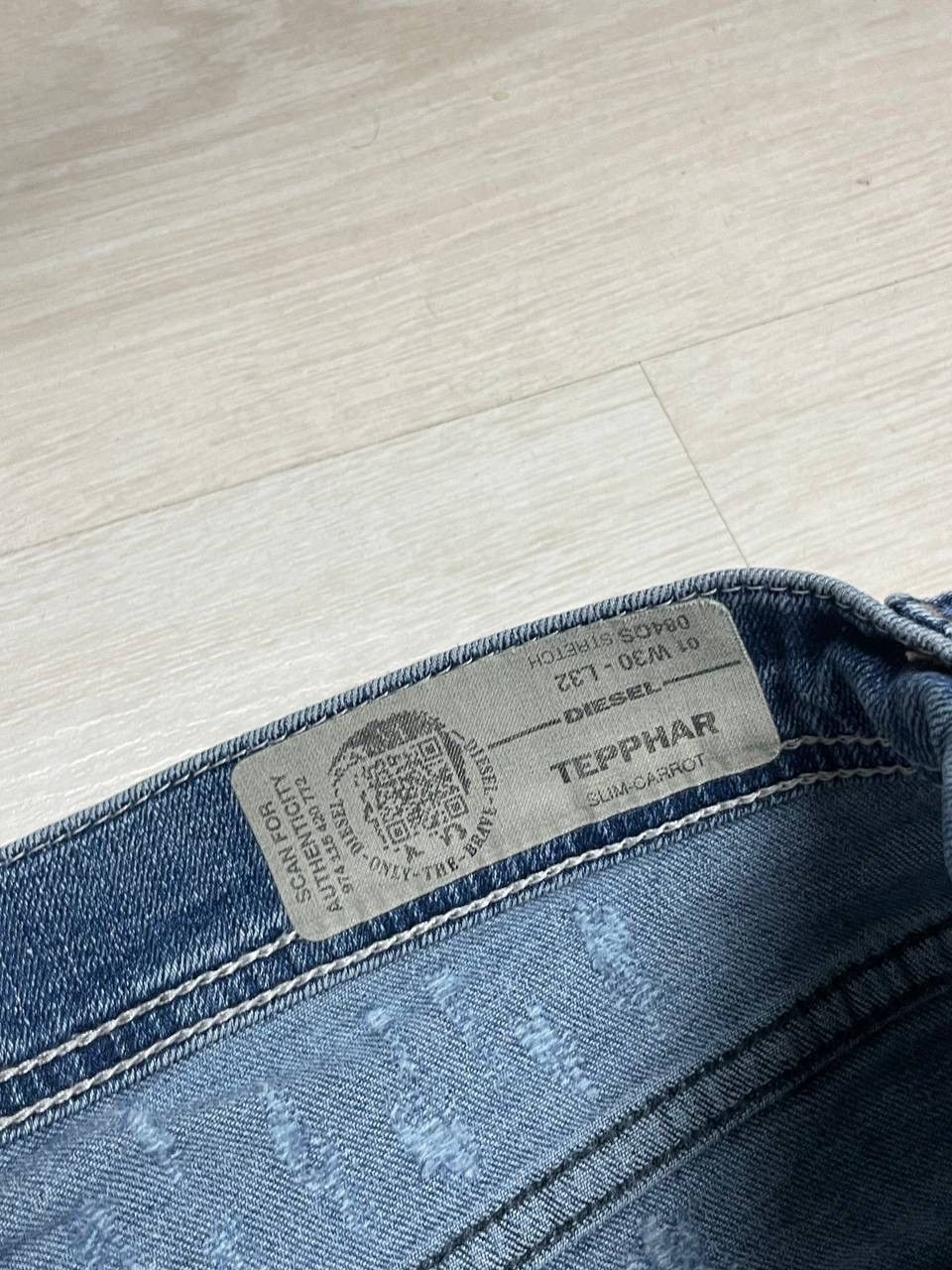 Diesel × Vintage Diesel Vintage 00’s denim washed pants distressed jeans Size US 30 / EU 46 - 10 Thumbnail