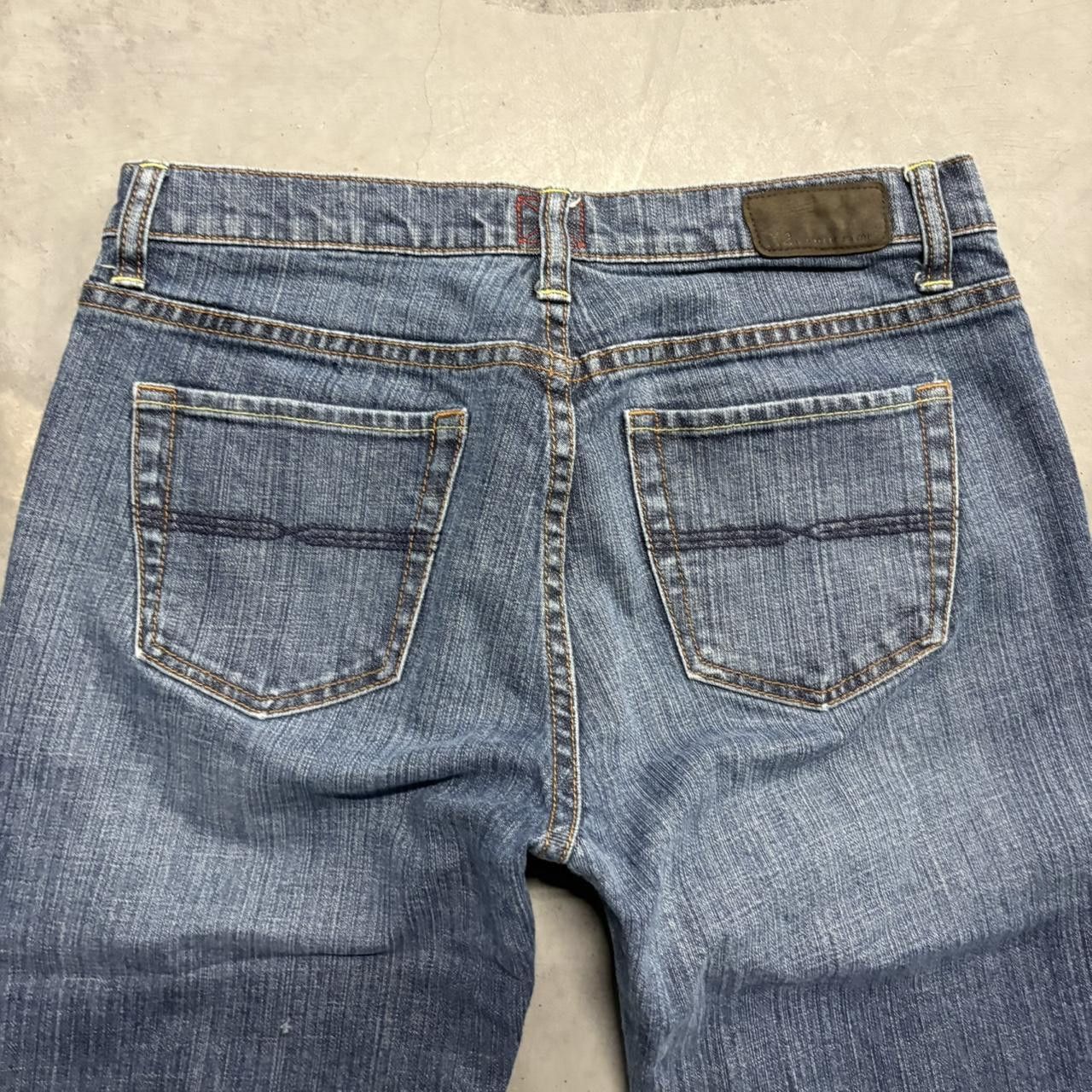Vintage Crazy Vintage Y2K/2000s Baggy Grunge Dark Wash Denim Jeans! Size US 30 / EU 46 - 5 Thumbnail