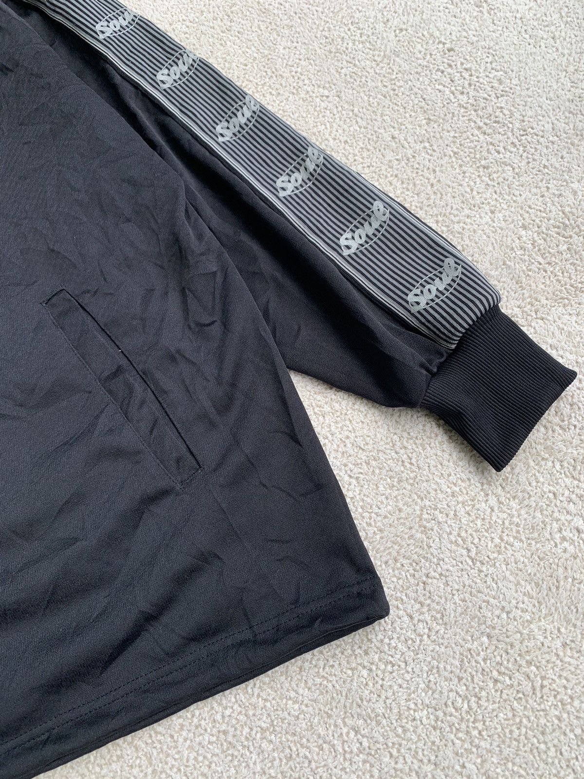 Japanese Brand × Vintage Vtg NEW JAPAN PRO-WRESTLING Zip Up Sweater Spell Out Size US L / EU 52-54 / 3 - 7 Thumbnail