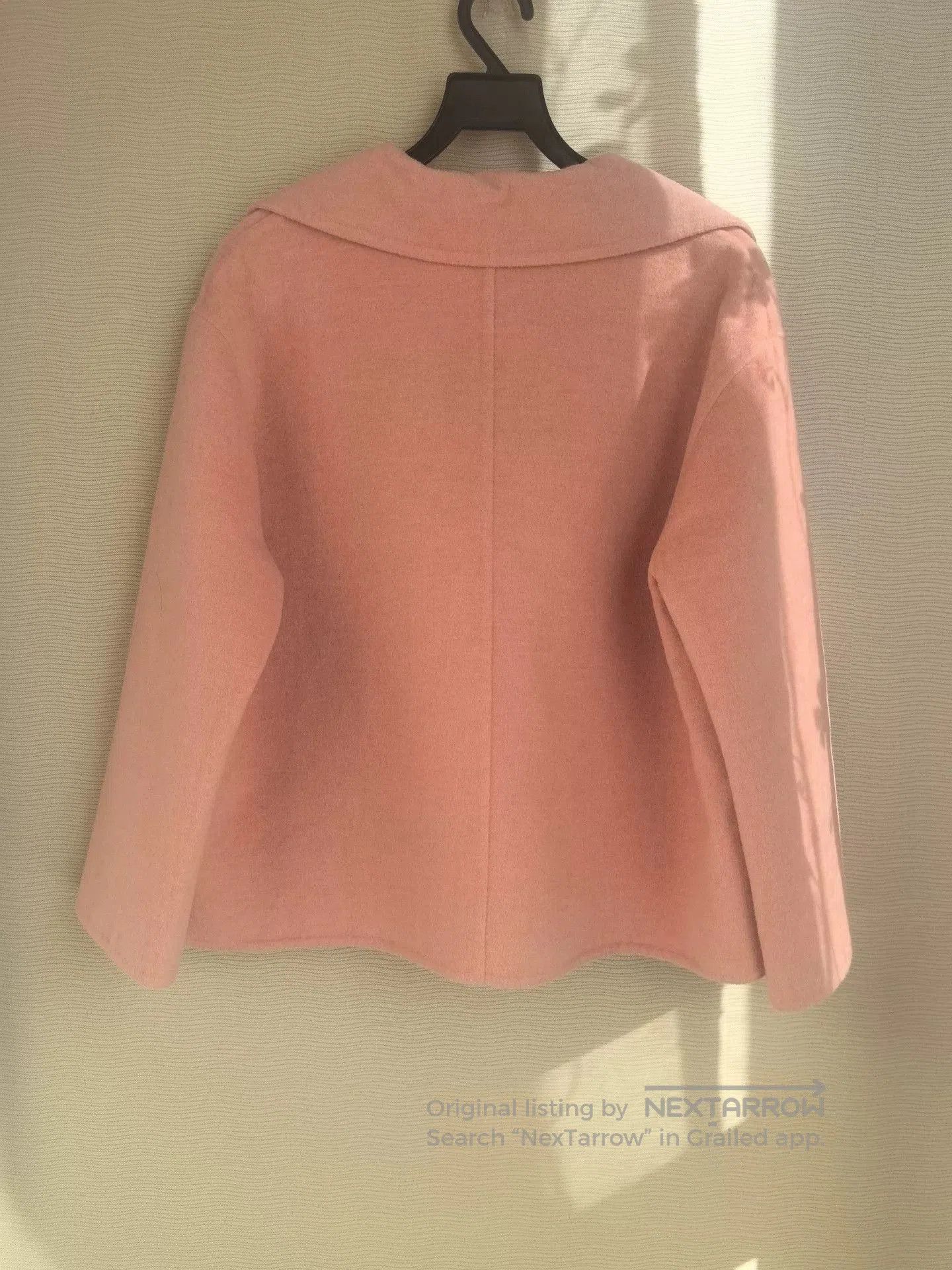 Hermes Hermes Pink Cashmere Short Coat. Size US XS / EU 42 / 0 - 5 Thumbnail