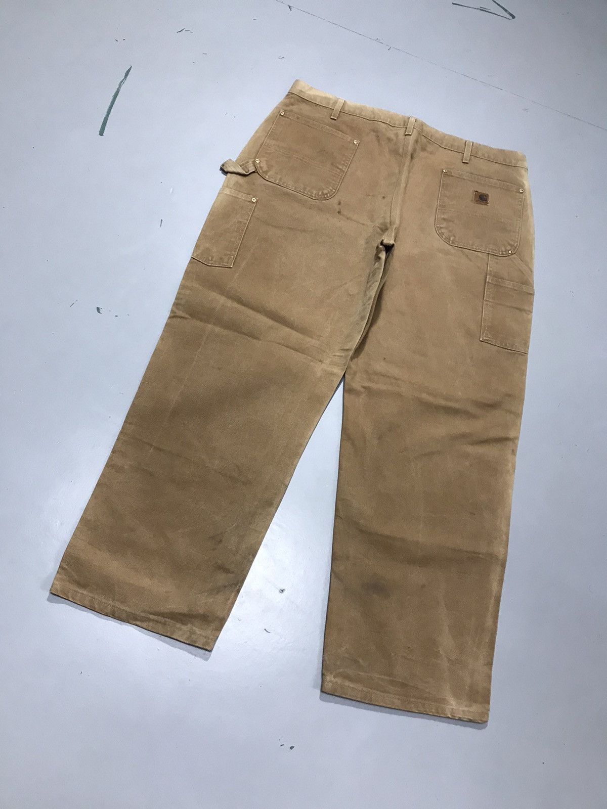 Carhartt Vintage Carhartt double knee workwear denim Size US 40 / EU 56 - 8 Thumbnail