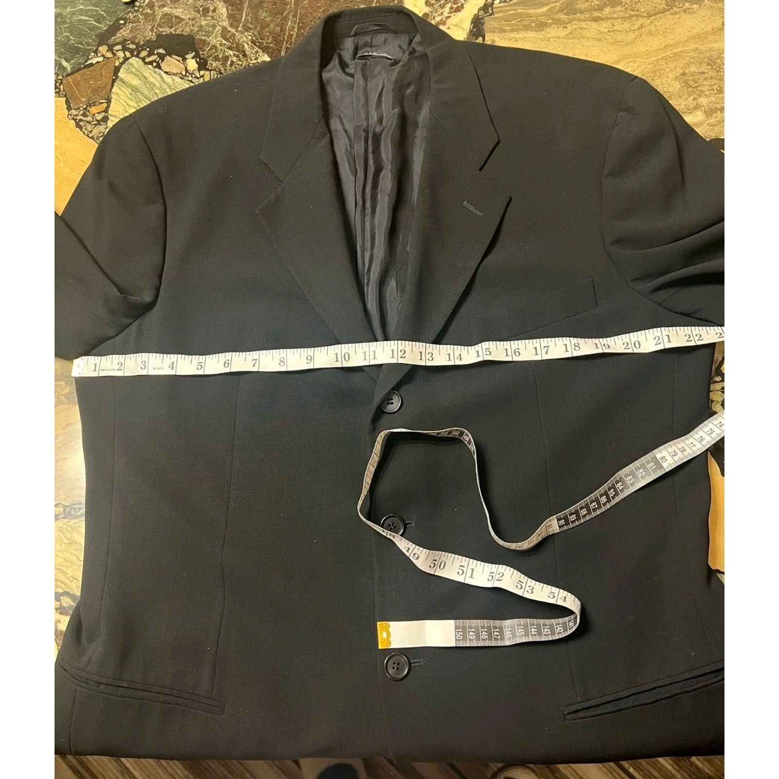 Giorgio Armani Armani Collezioni 3bt Gray Blazer 46L US/56L EU Size 46L - 8 Thumbnail