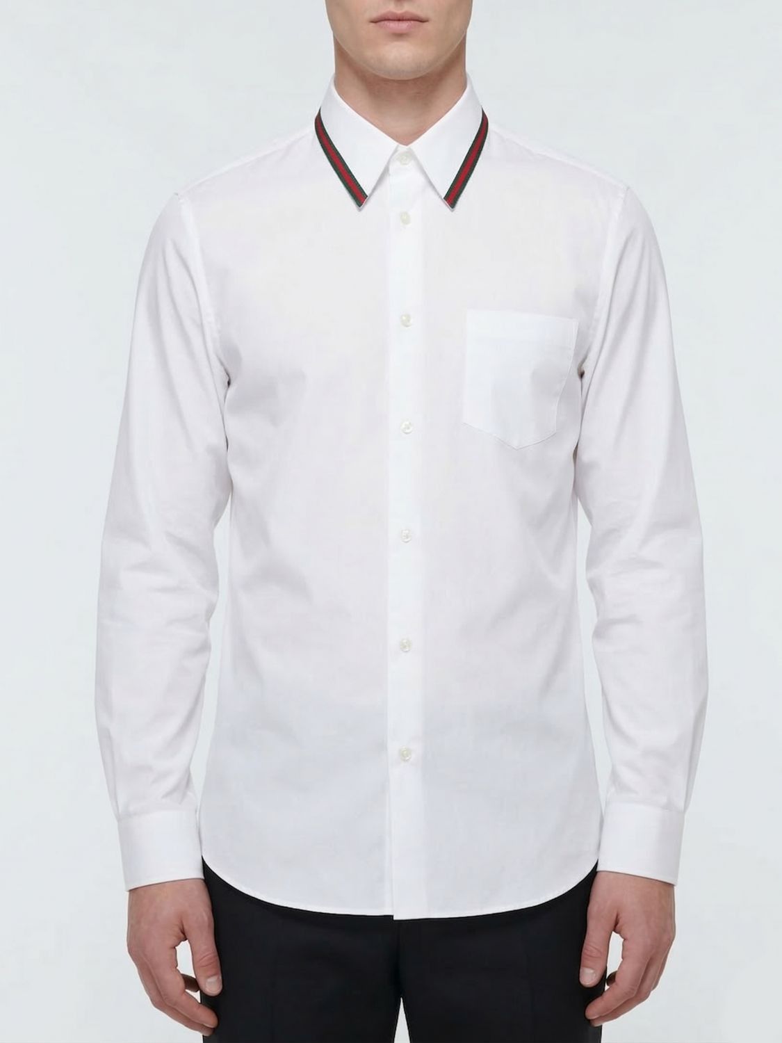 Gucci Gucci Shirt Men White Size US S / EU 44-46 / 1 - 1 Thumbnail