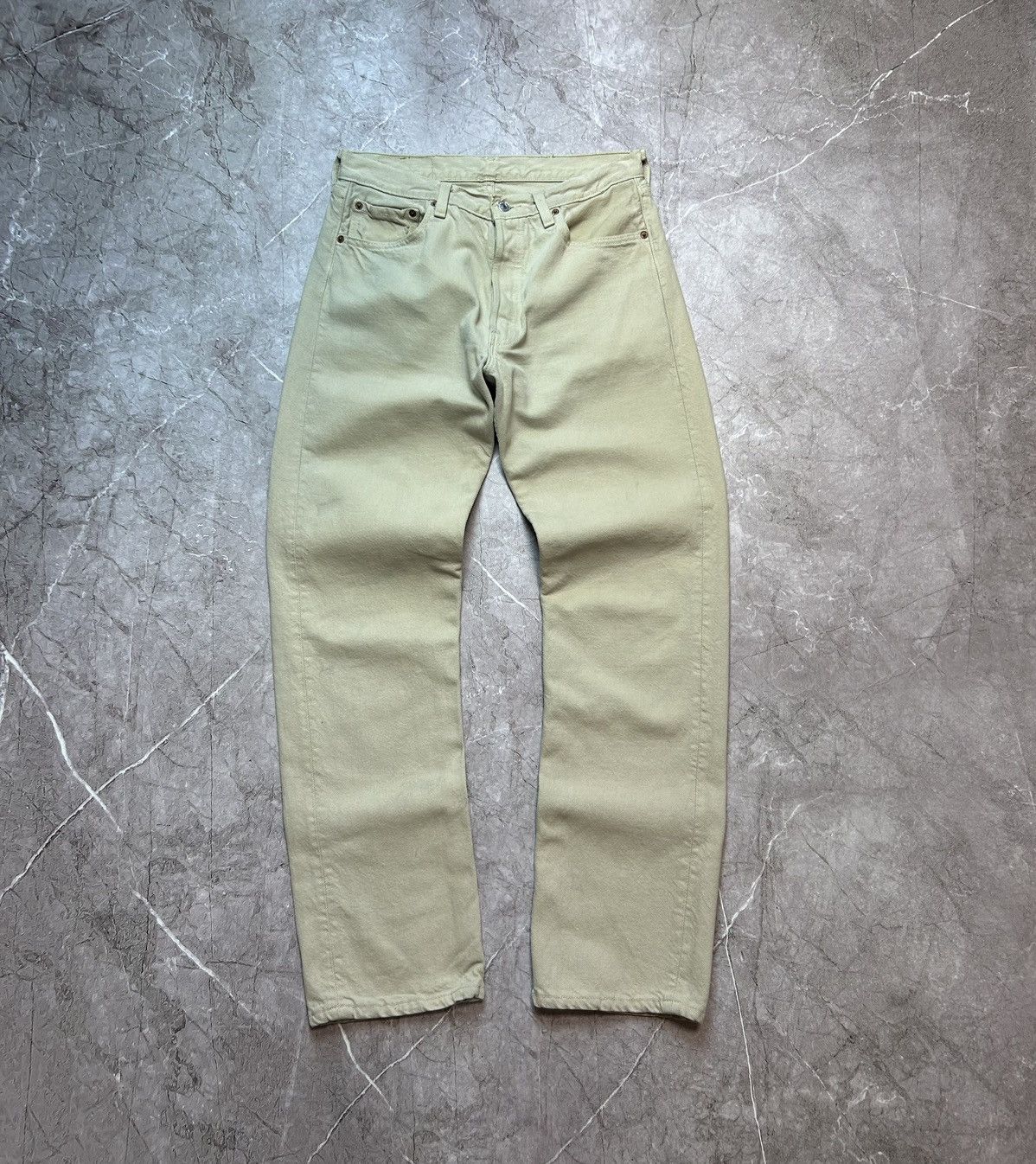 Levi's × Vintage Levis 501 USA Made Vintage Denim Jeans 6572AC Size US 33 - 1 Thumbnail