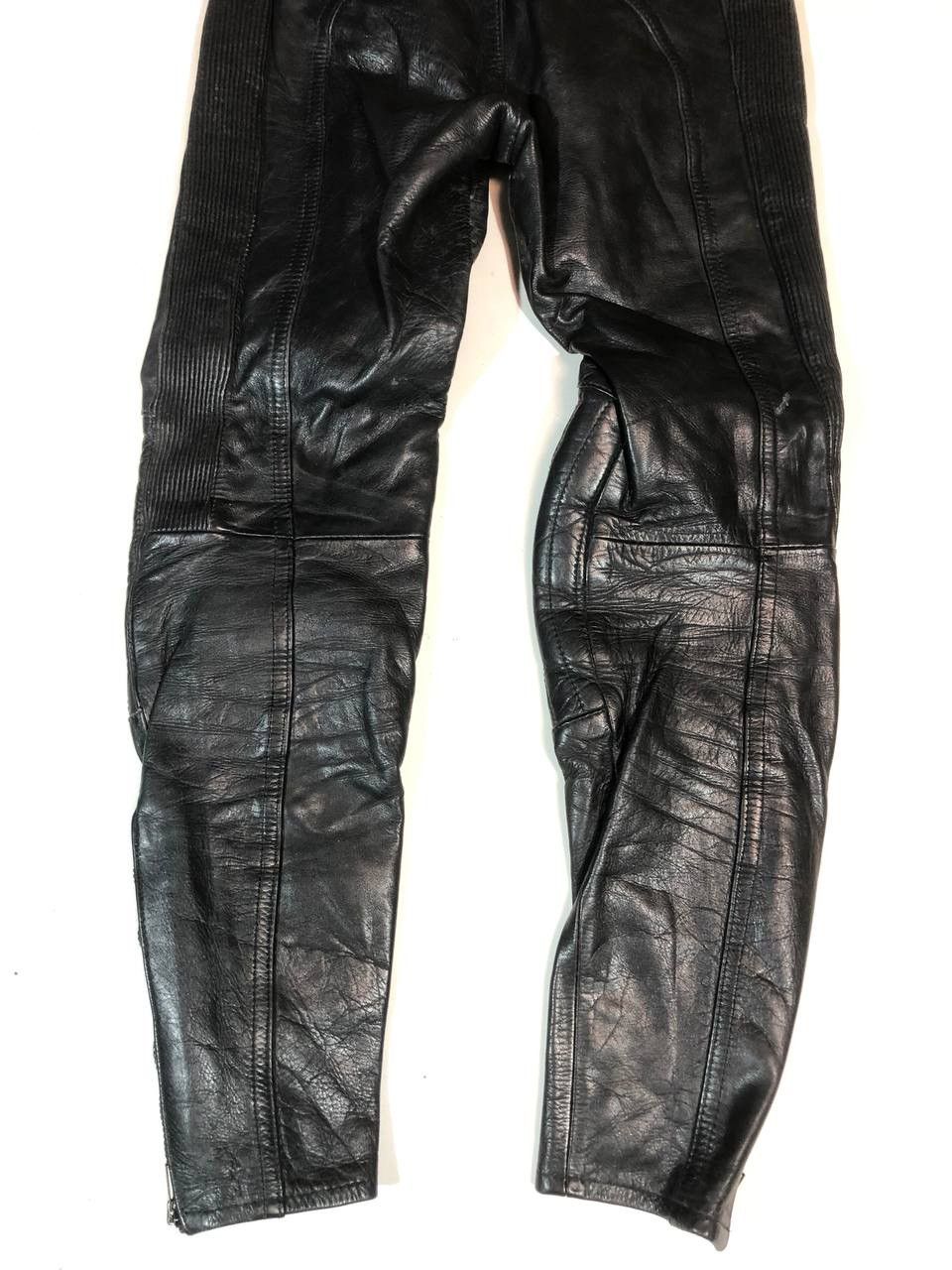 Vintage Leder Vintage Rare Moto Biker Leather Pants Size US 29 - 9 Thumbnail